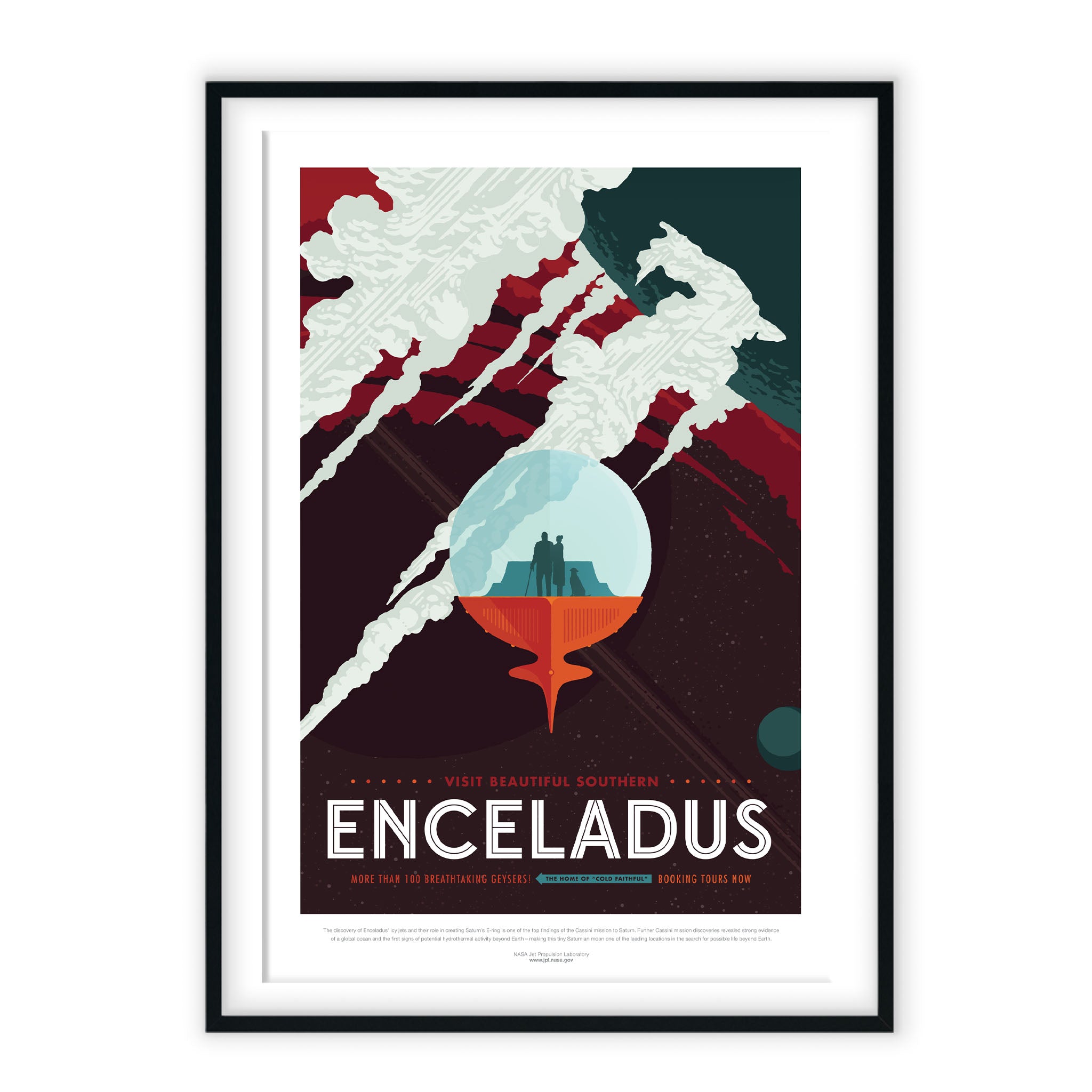 Enceladus - Visions of the Future NASA