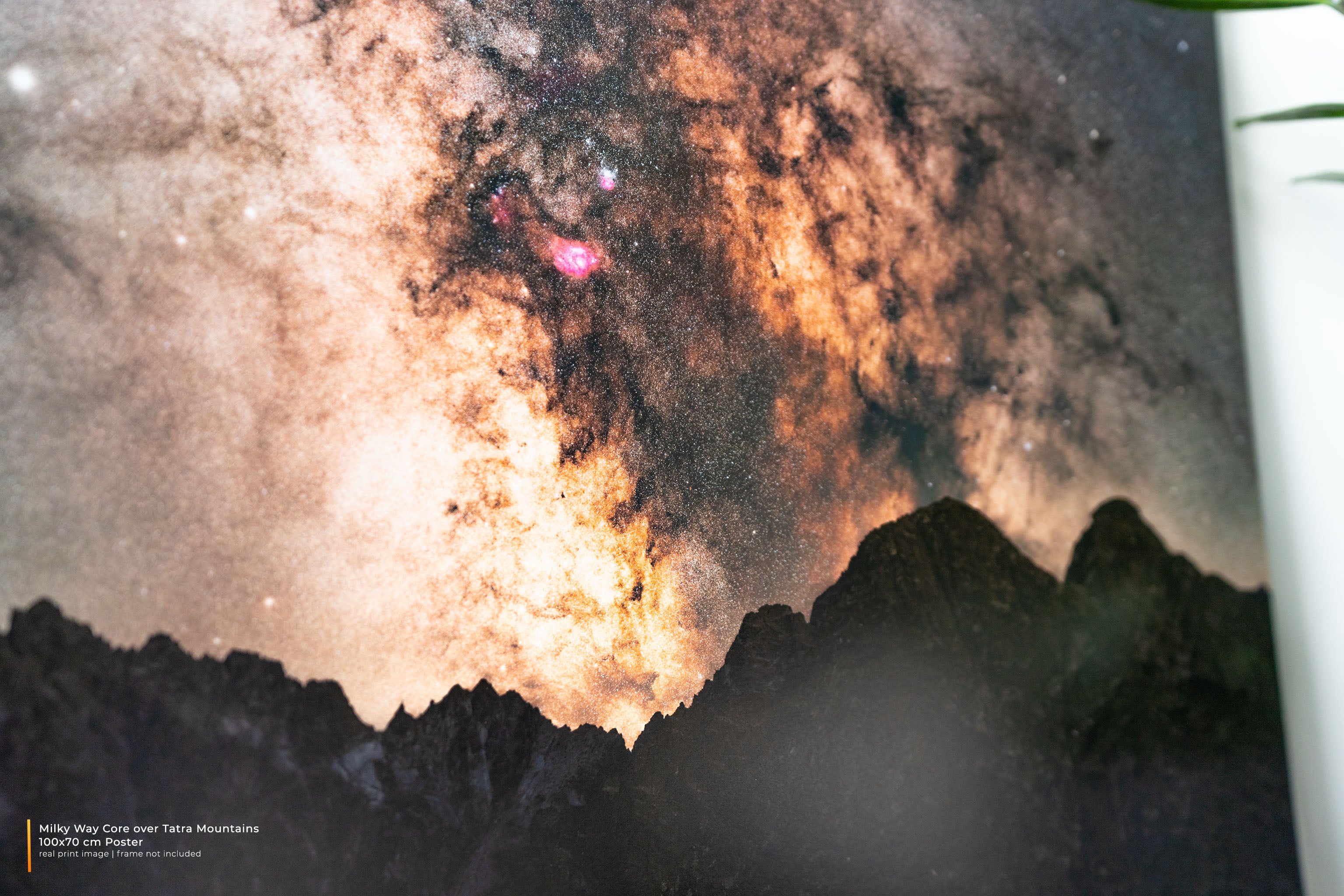 Milky Way Core over Tatra Mountains