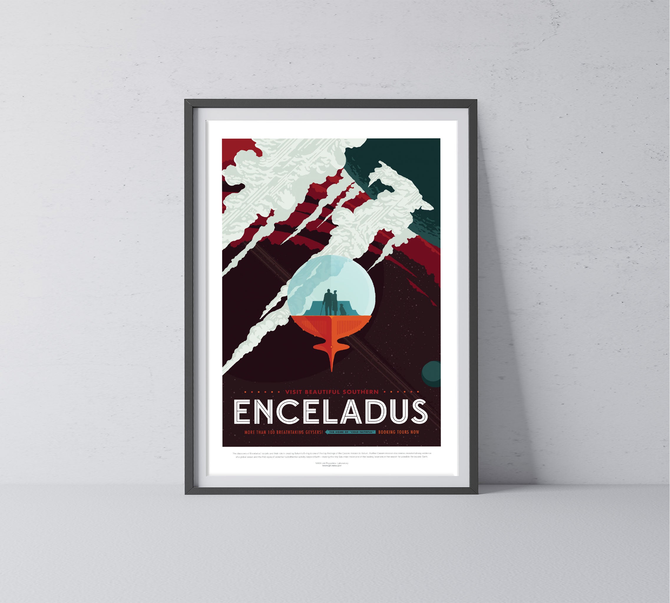 Enceladus - Visions of the Future NASA