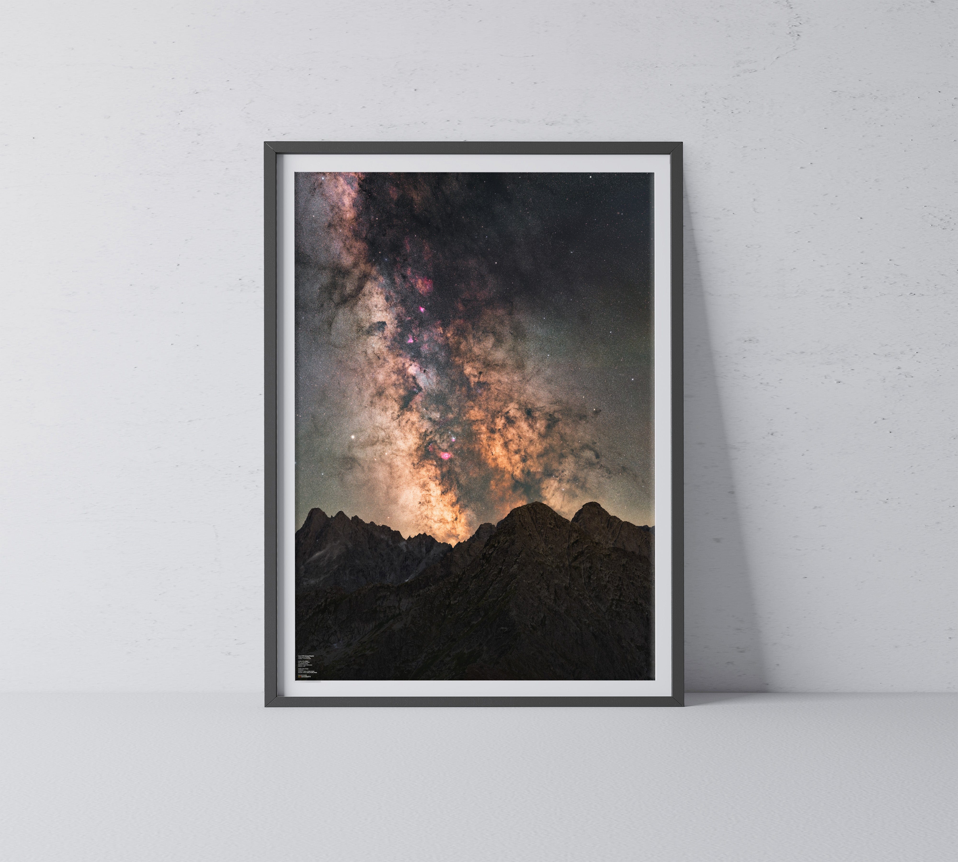 Milky Way Core over Tatra Mountains