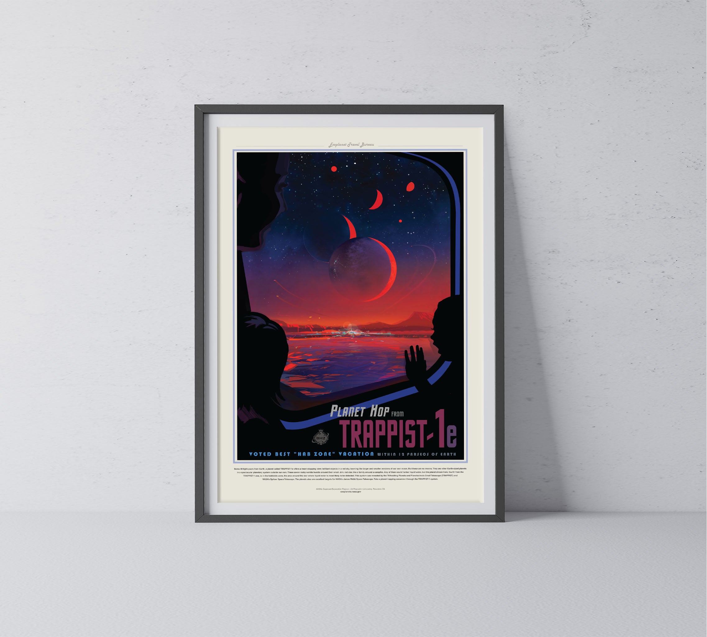 Trappist 1e  - Visions of the Future NASA
