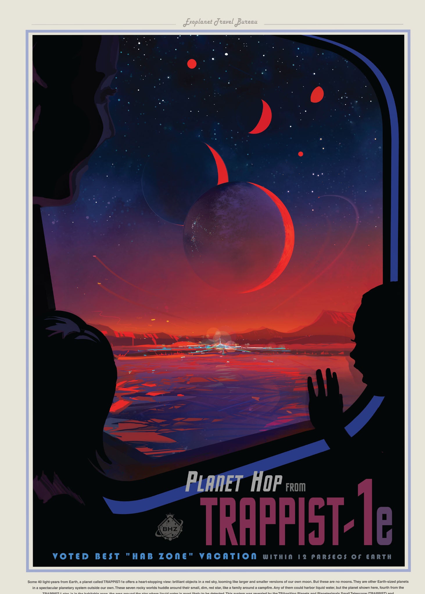 Trappist 1e  - Visions of the Future NASA