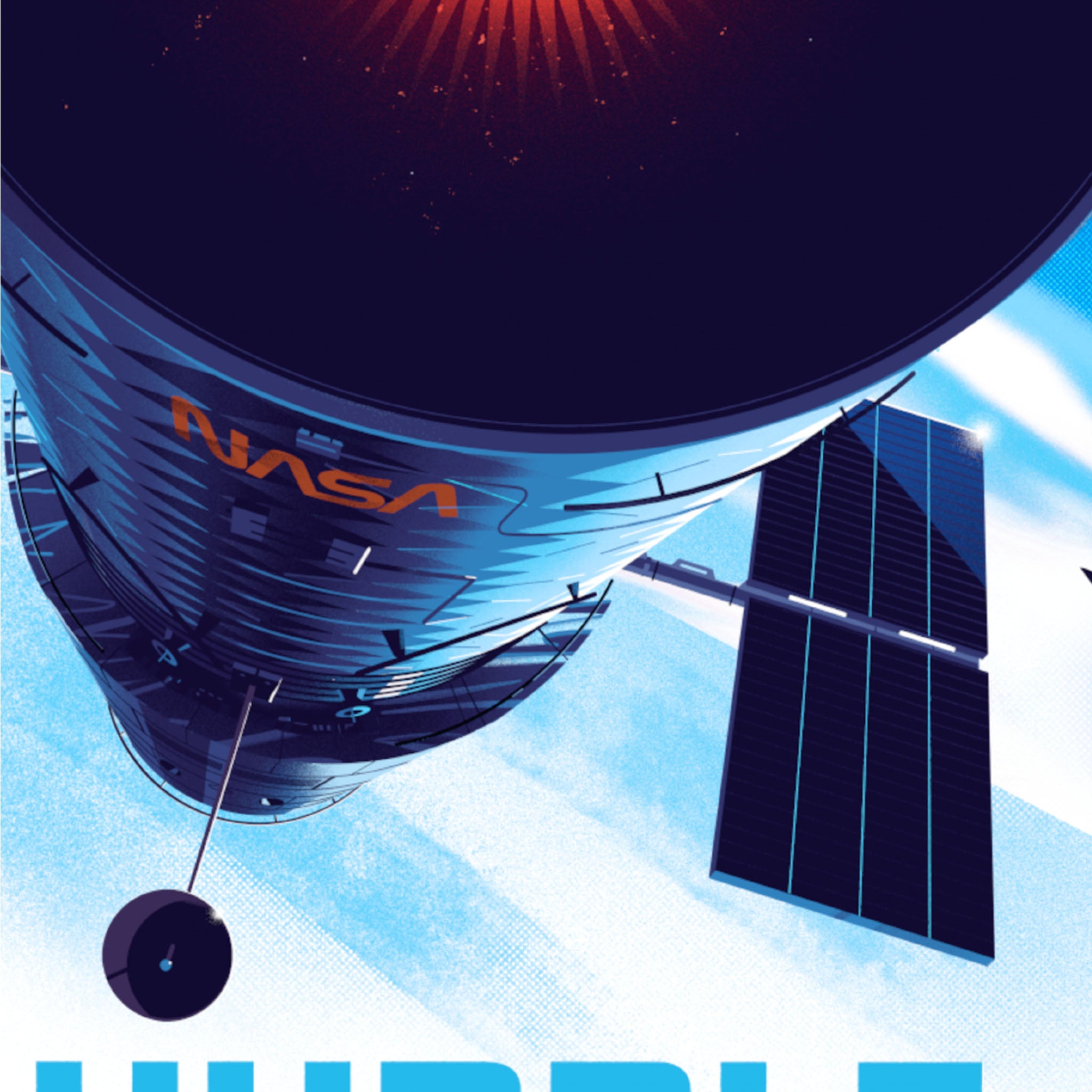 Hubble - NASA Poster
