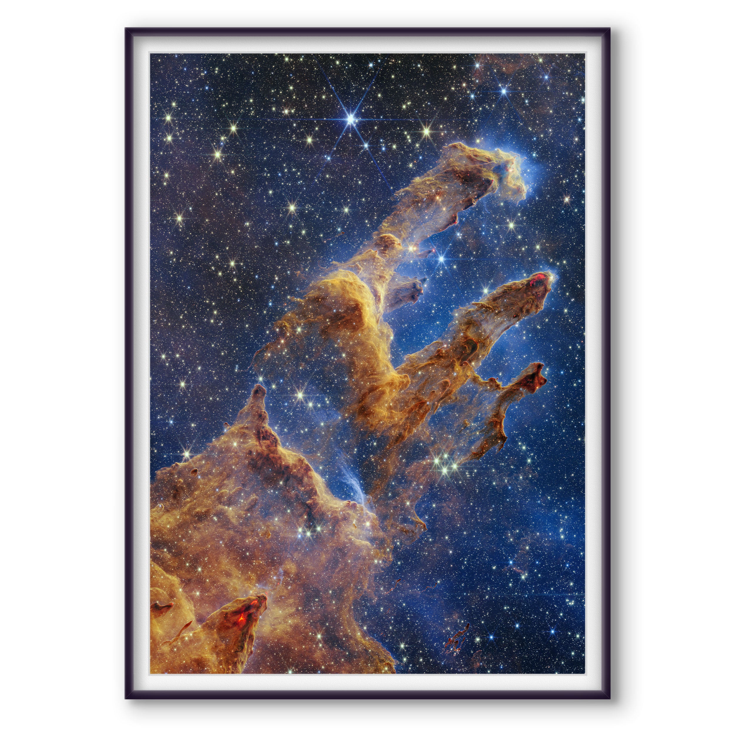 Pillars of Creation JWST