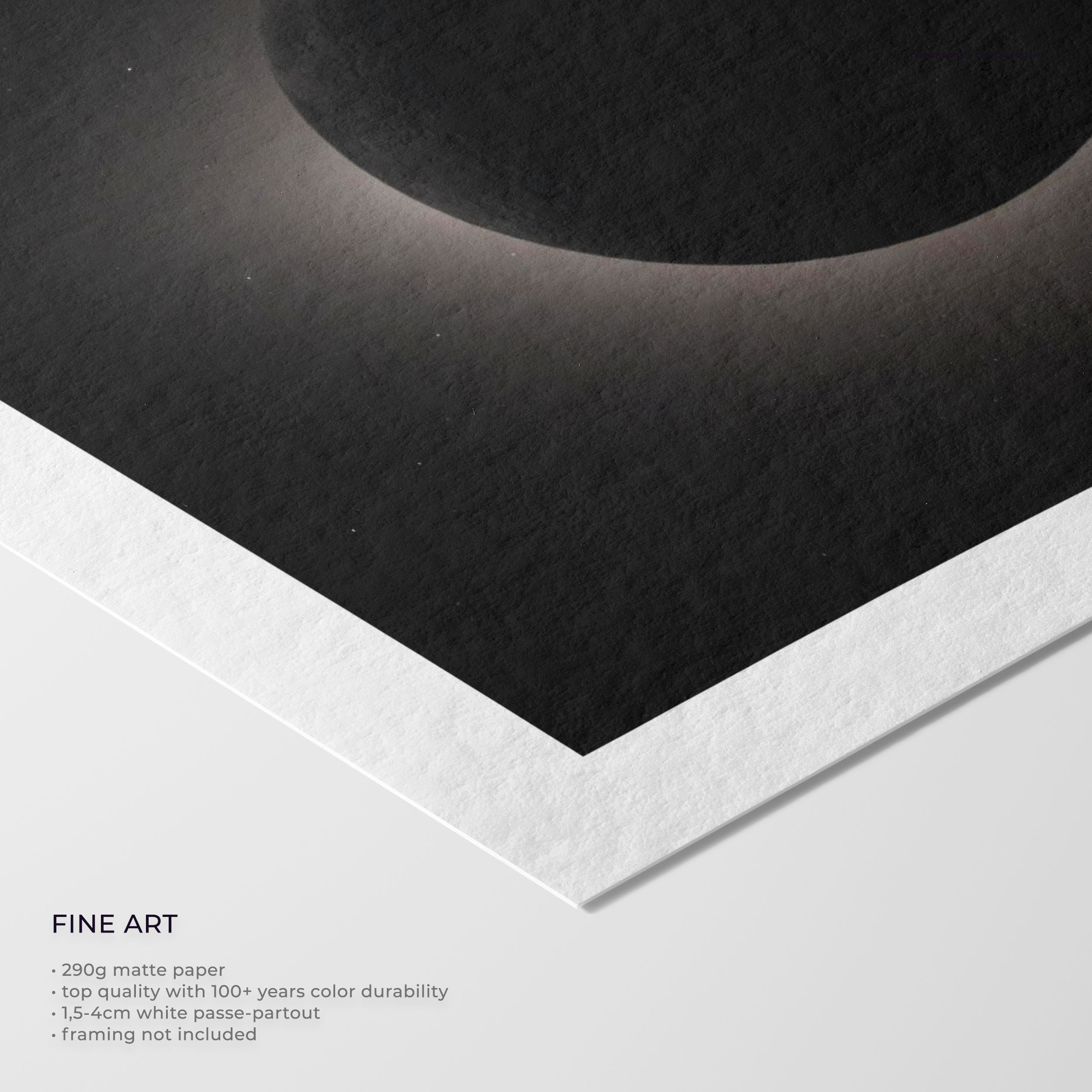 The Planets Shine Bright fine art print close-up