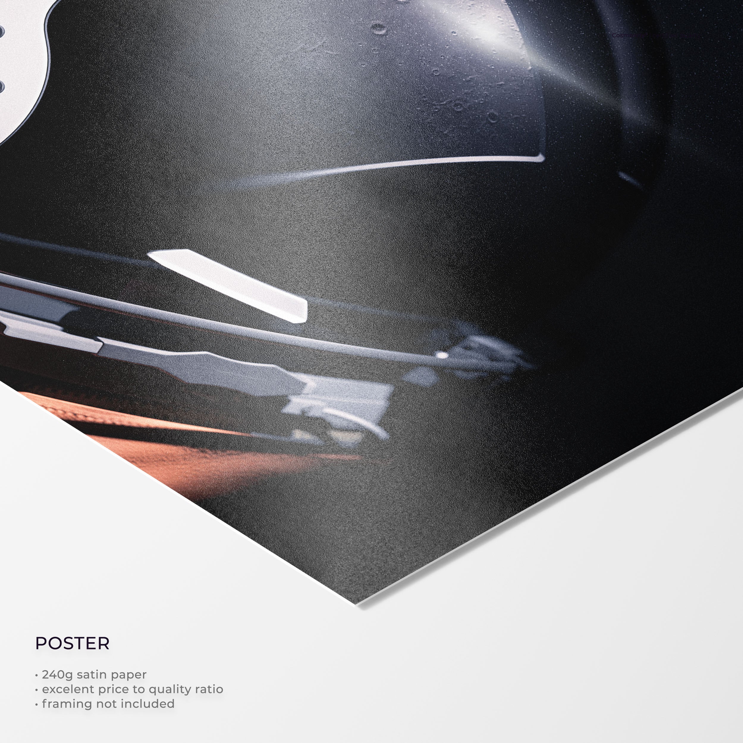Artemis II Poster poster print close-up