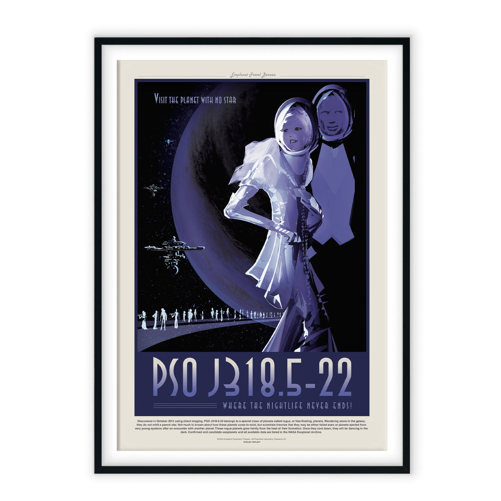 PSO J318.5-22 - Visions of the Future Poster | Buy Print
