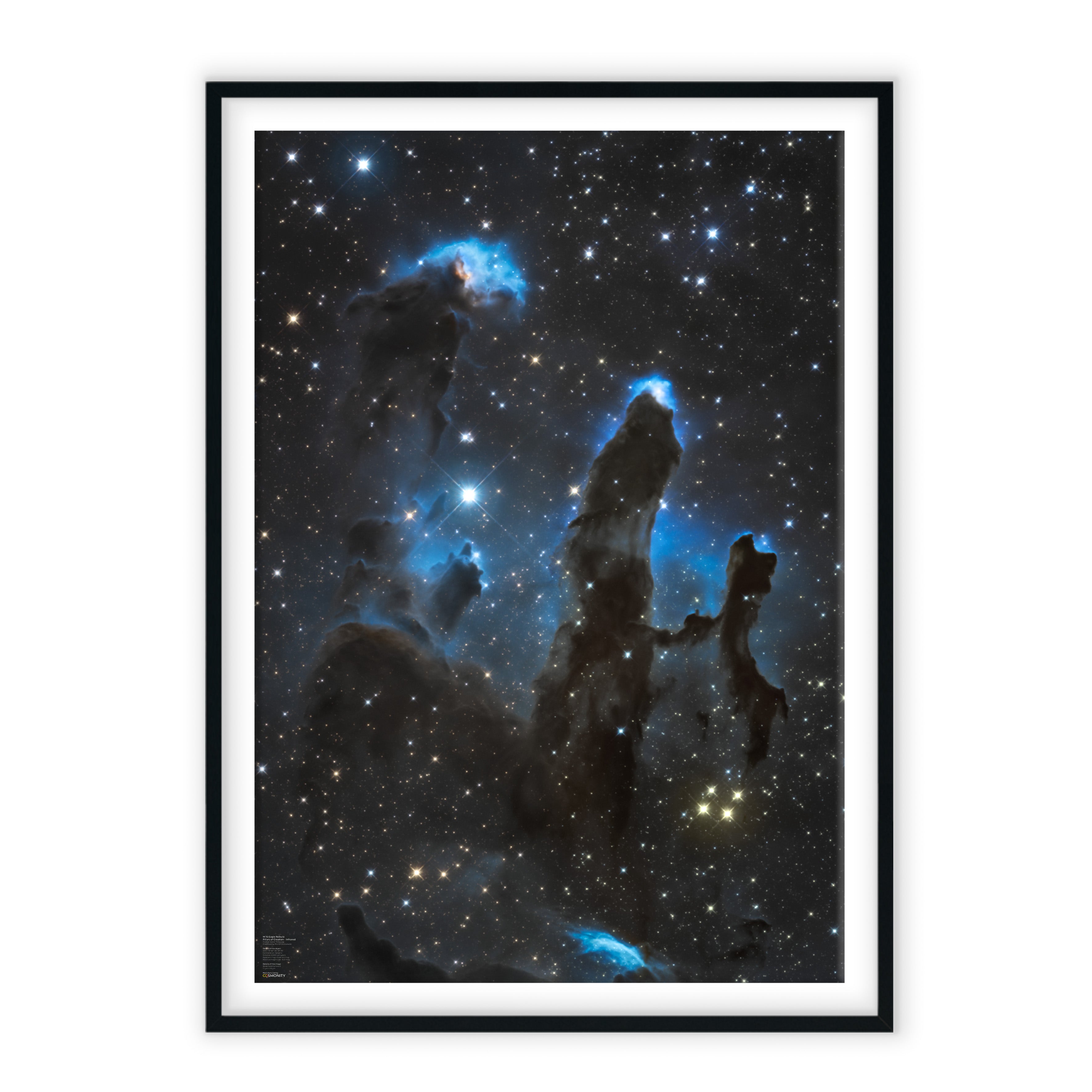 Eagle Nebula - Pillars of Creation - Infrared