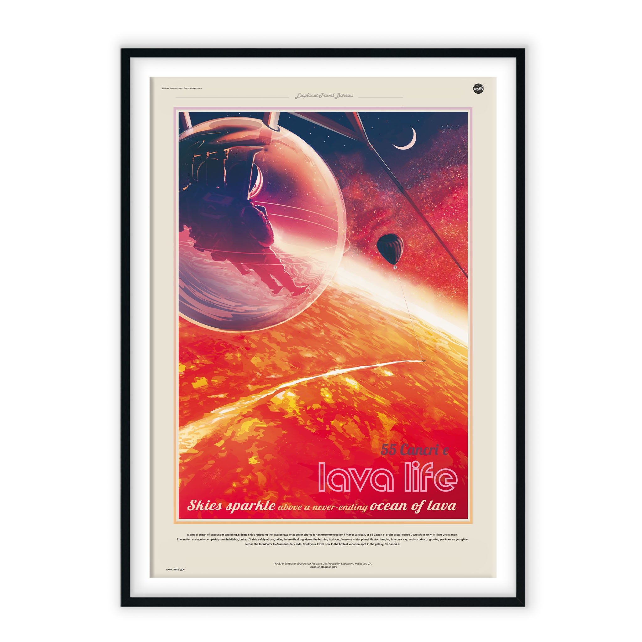 Lava Life - Visions of the Future Plakat NASA
