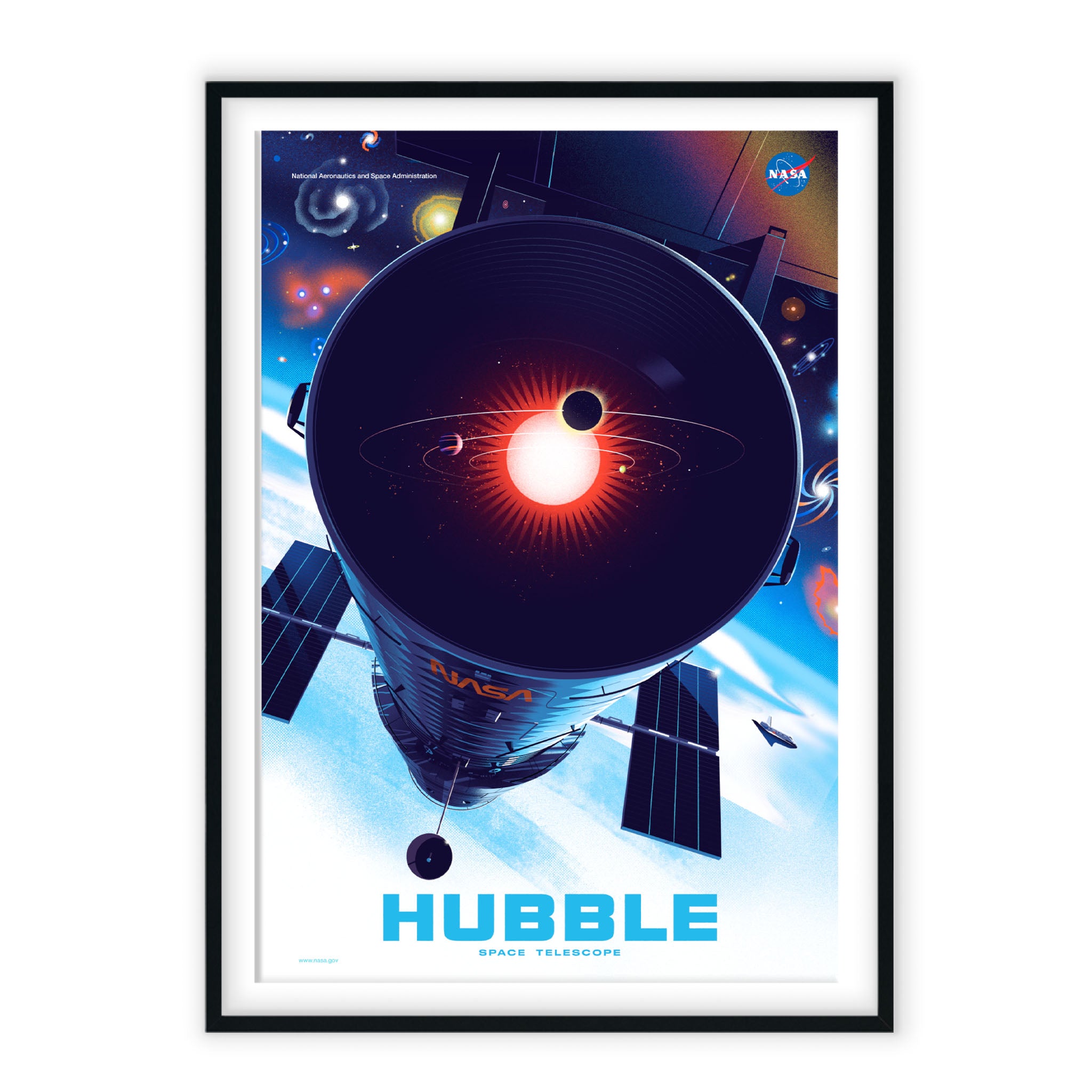 Hubble - NASA Poster