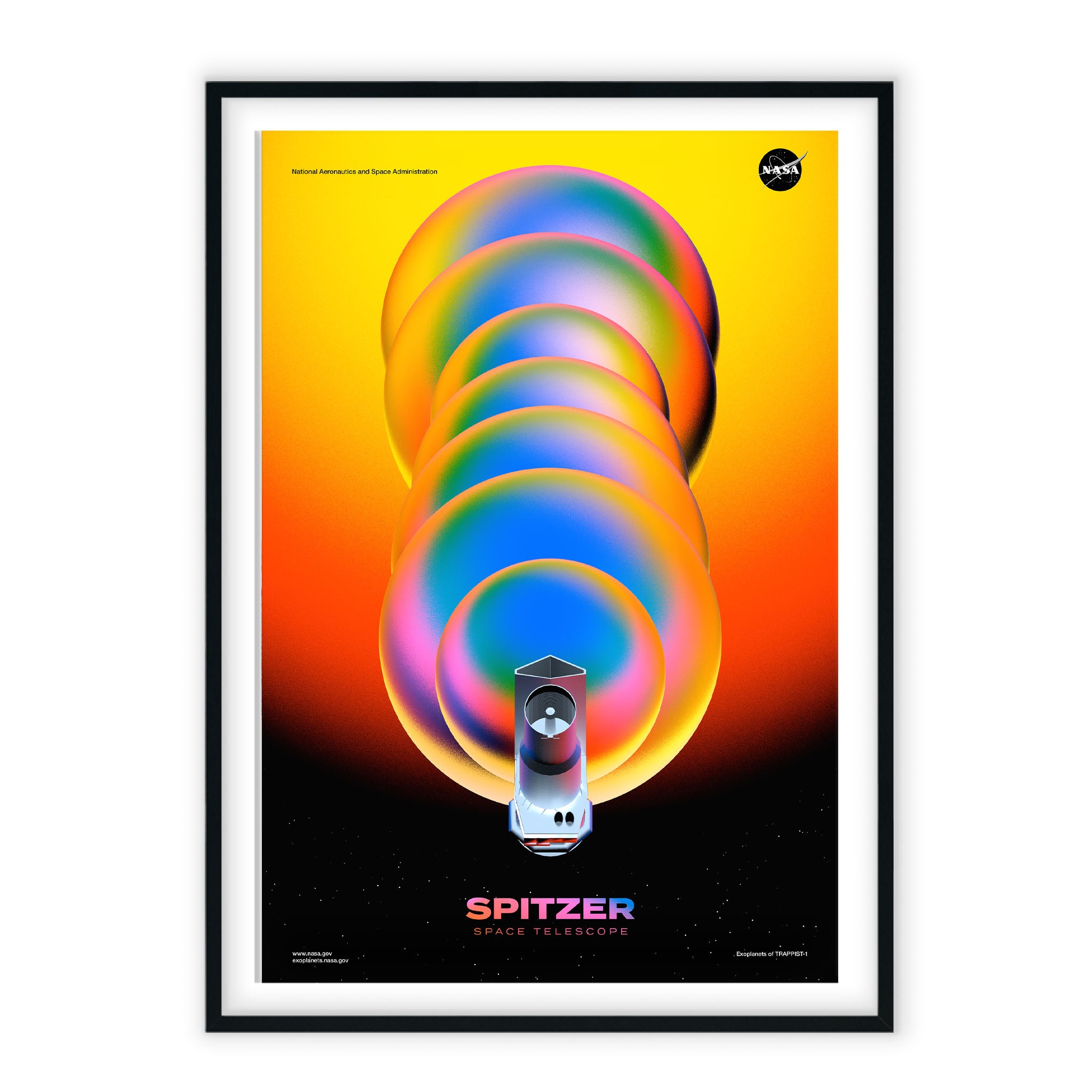 Spitzer - NASA Poster