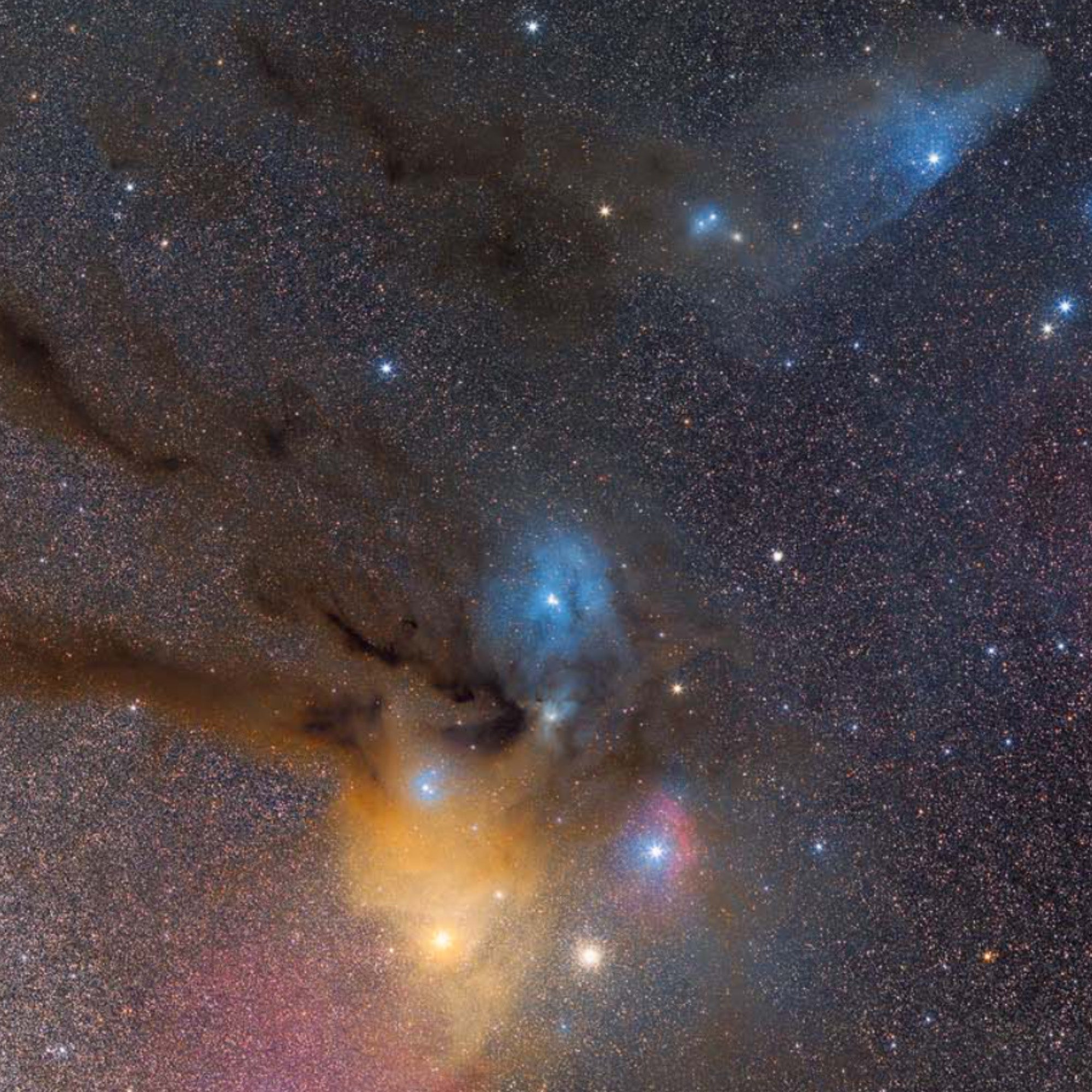 Mgławica Rho Ophiuchi