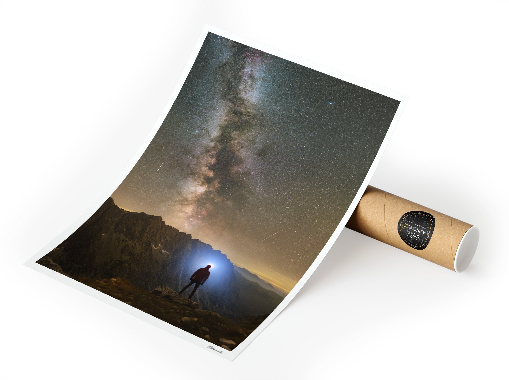 Perseids over the Mountains