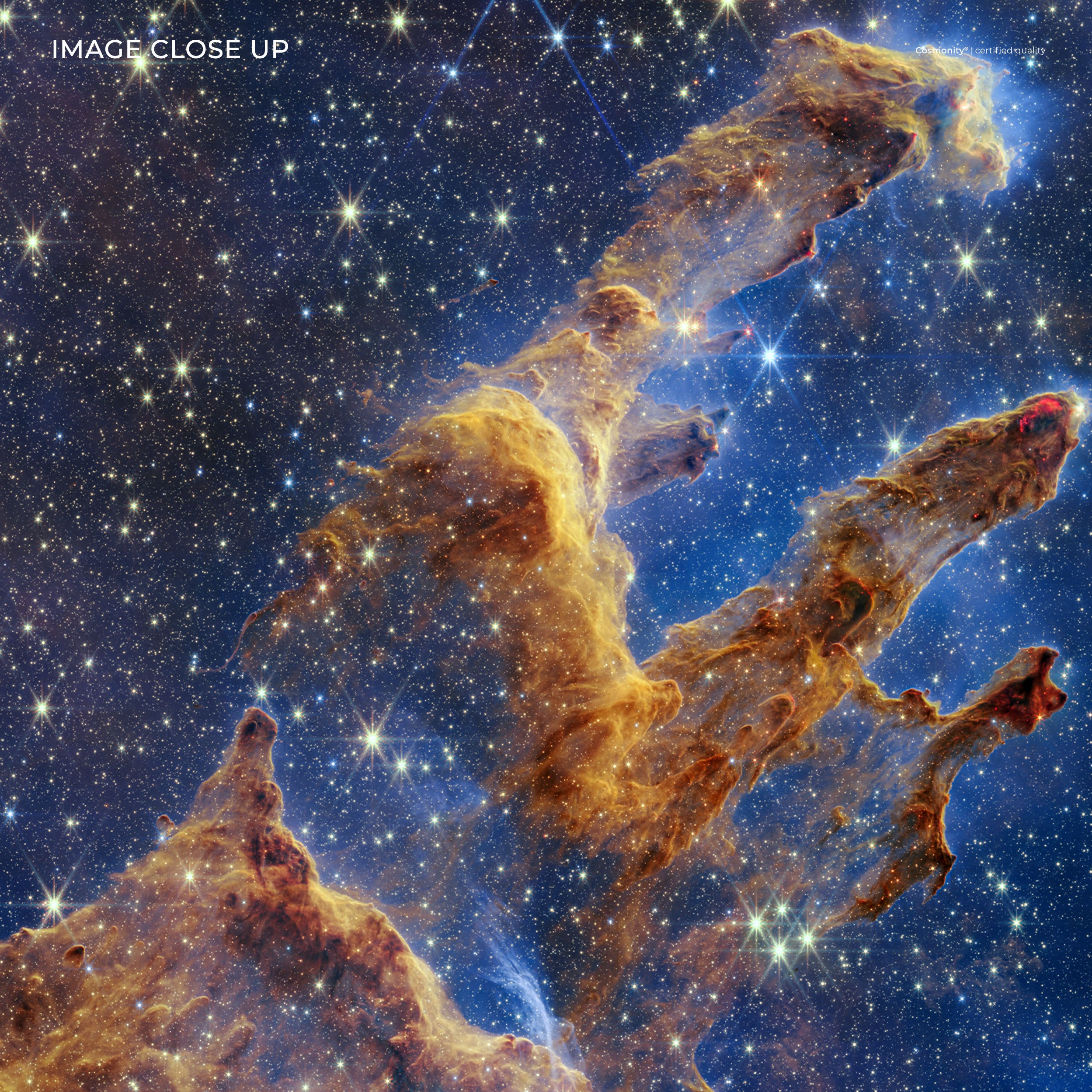 Pillars of Creation JWST