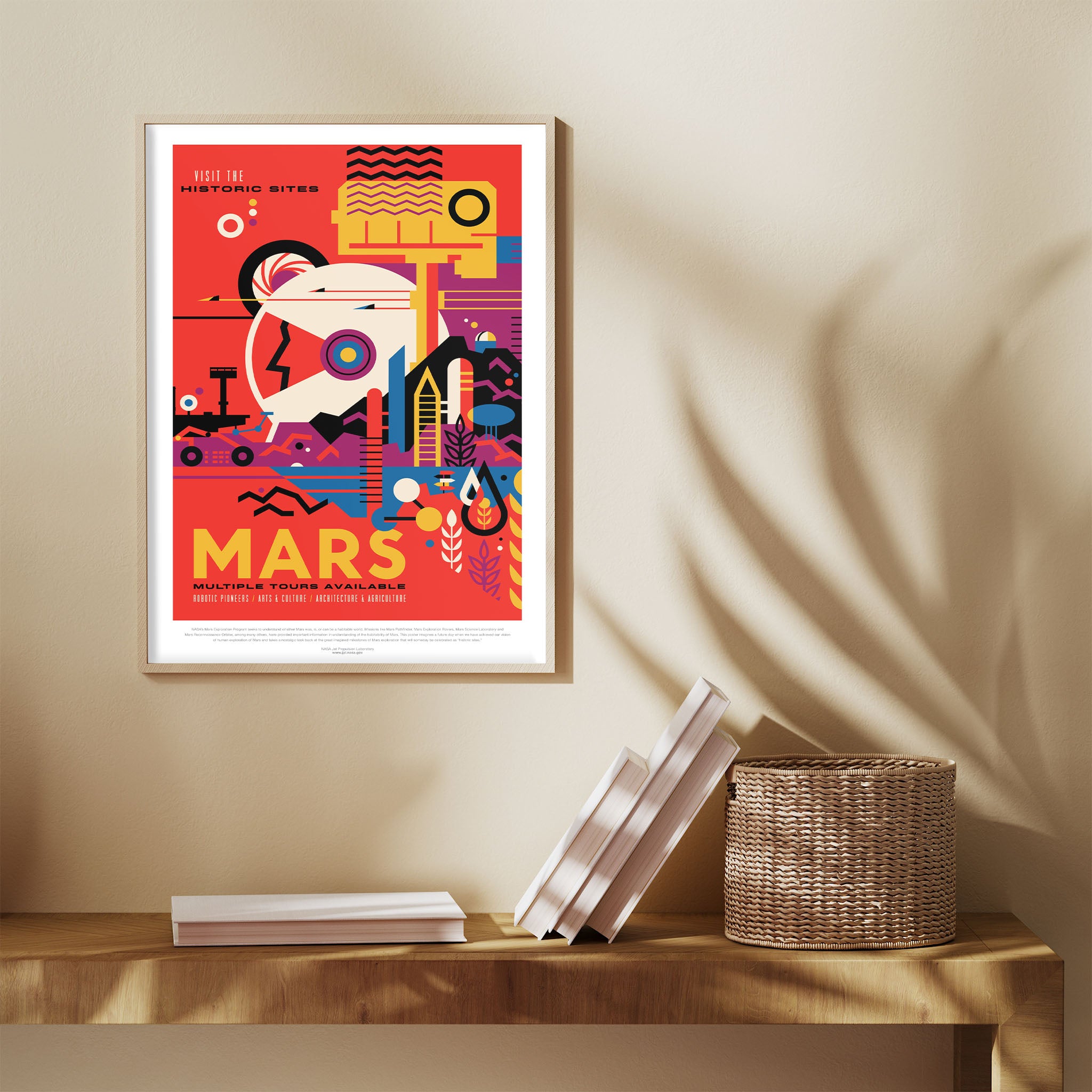 Mars - Visions of the Future Plakat NASA