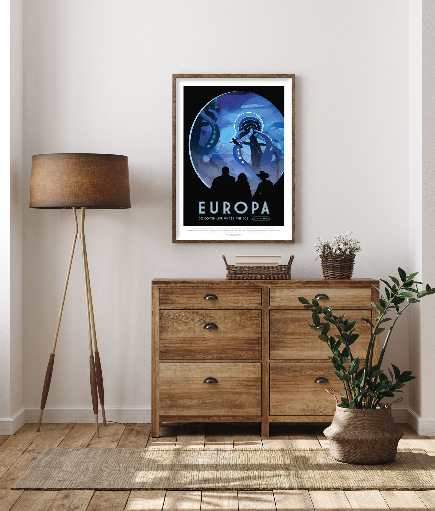 Europa - Visions of the Future Plakat NASA