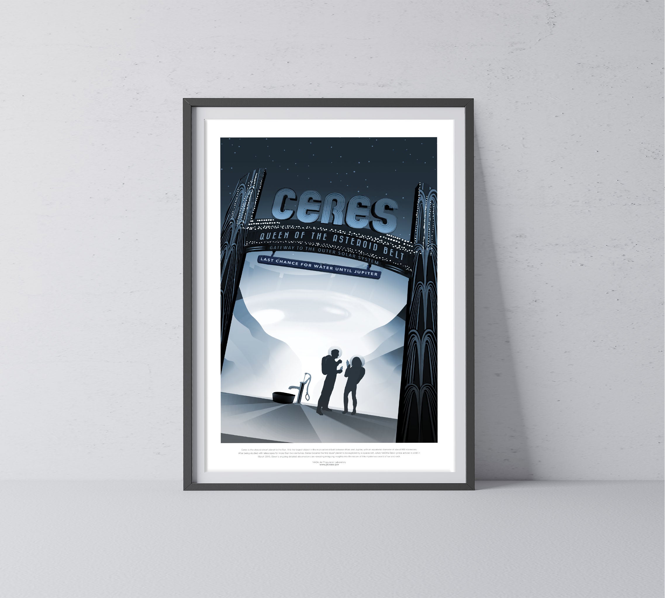 Ceres - Visions of the Future Plakat NASA