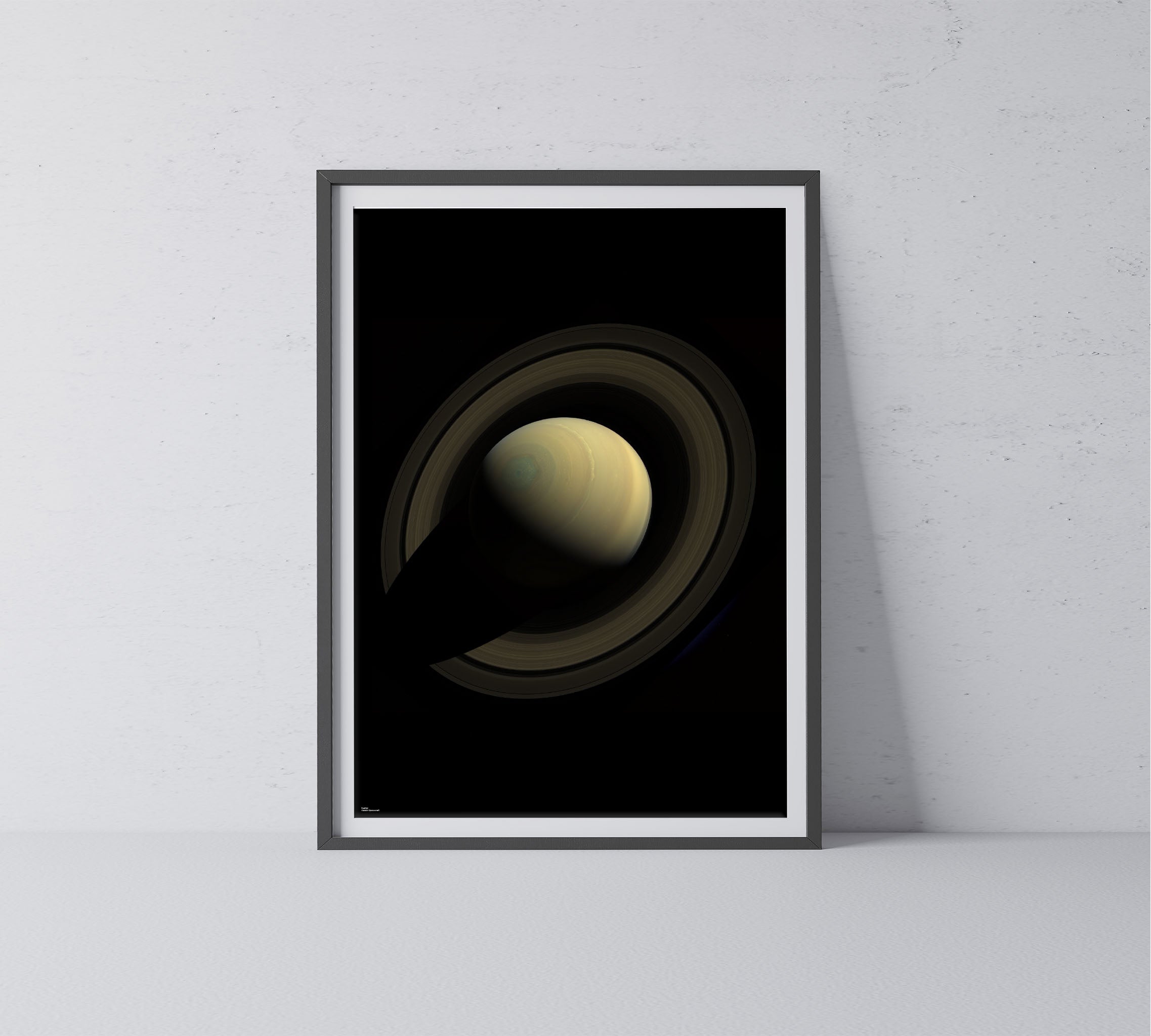 Saturn from the top