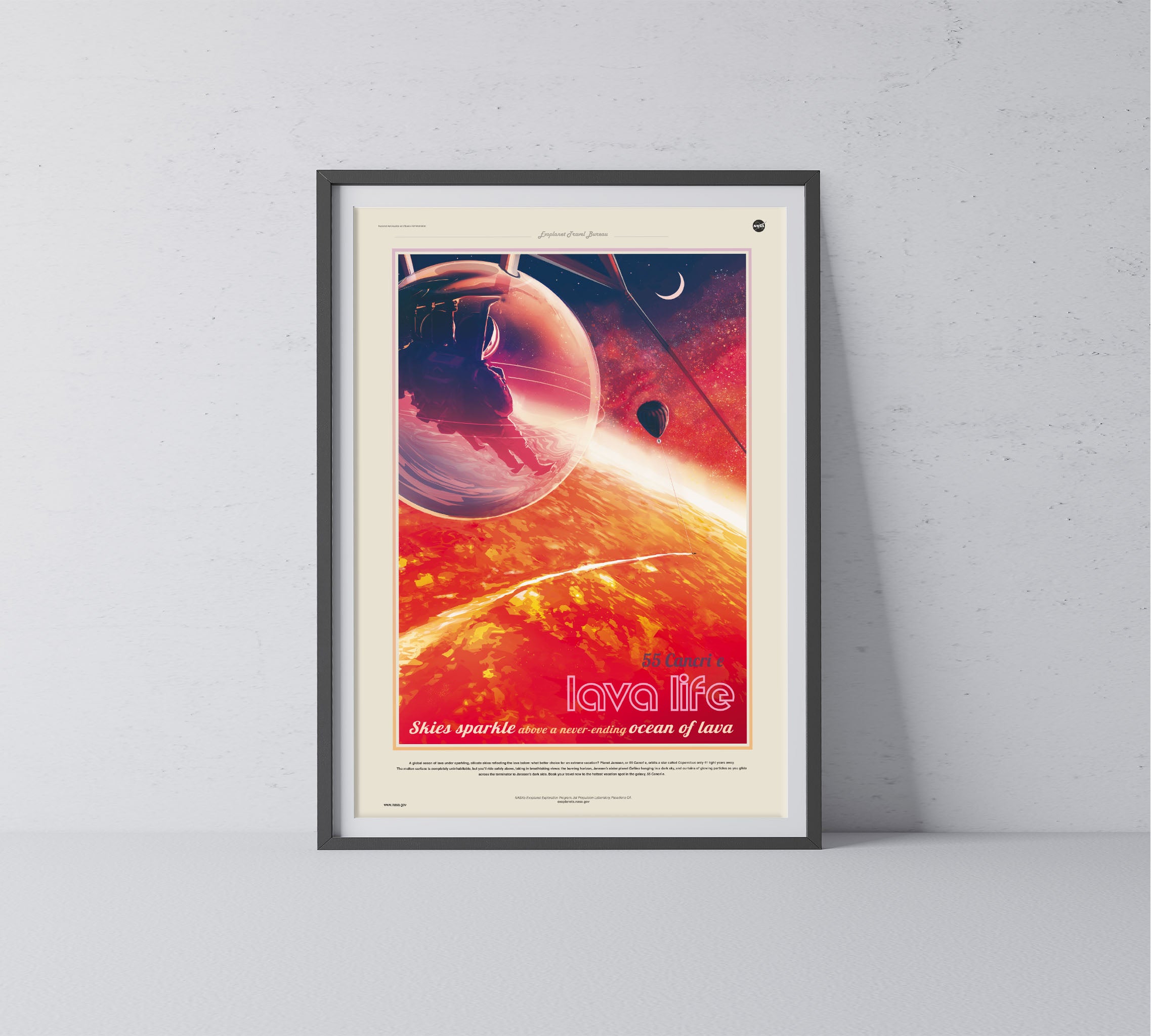 Lava Life - Visions of the Future Plakat NASA
