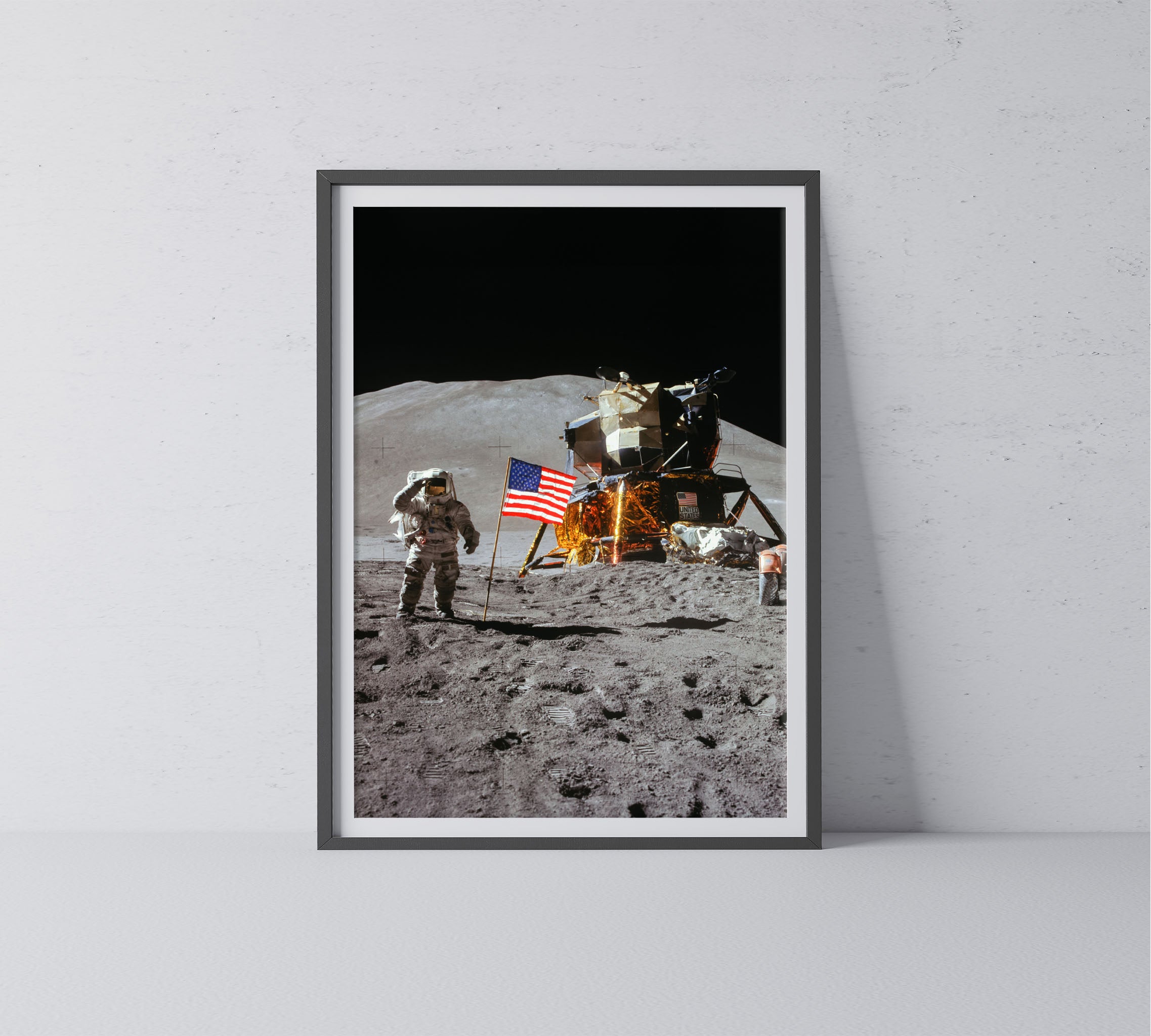 Flaga na Księżycu - Apollo 15