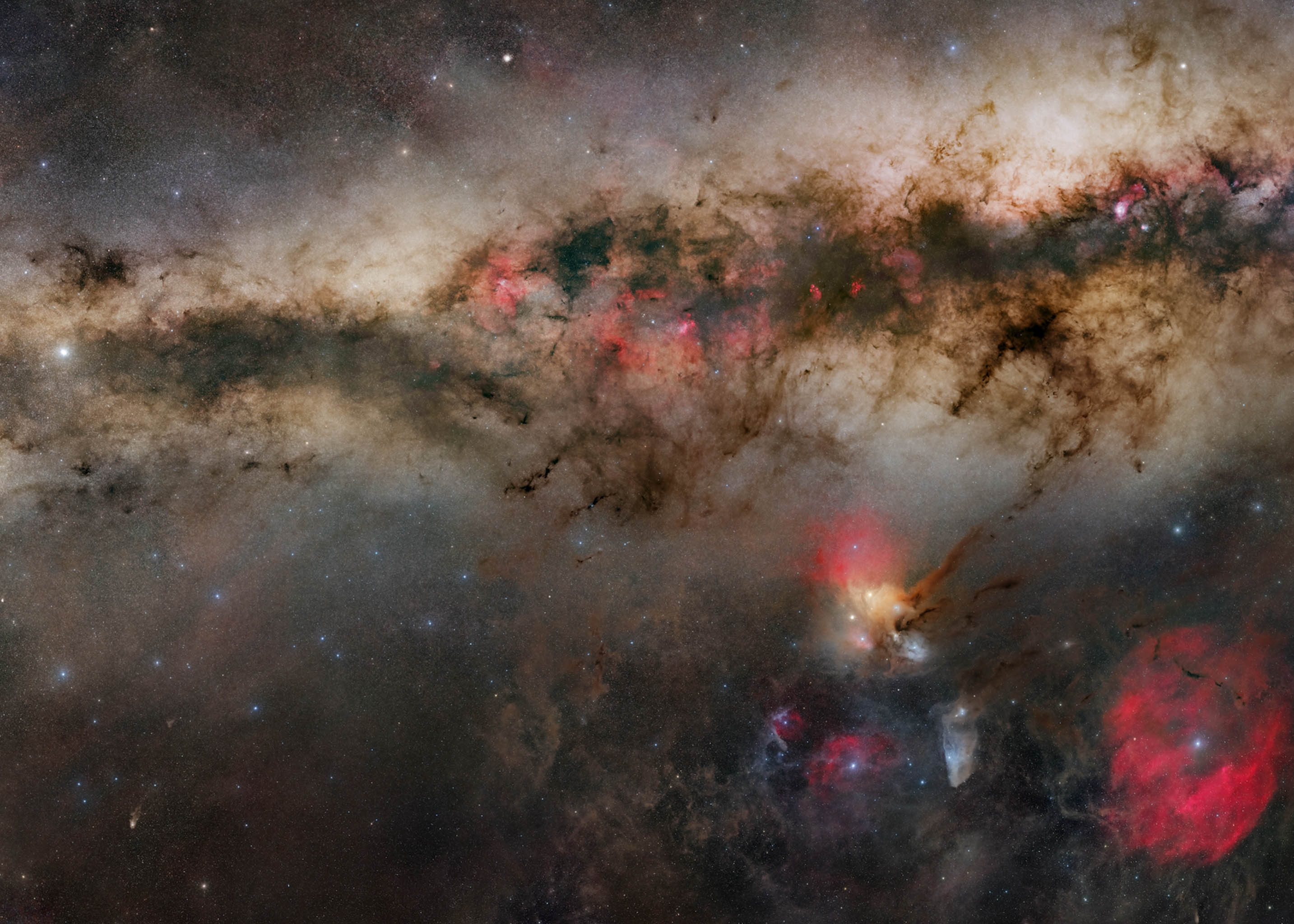 Inverted disk of the Milky Way