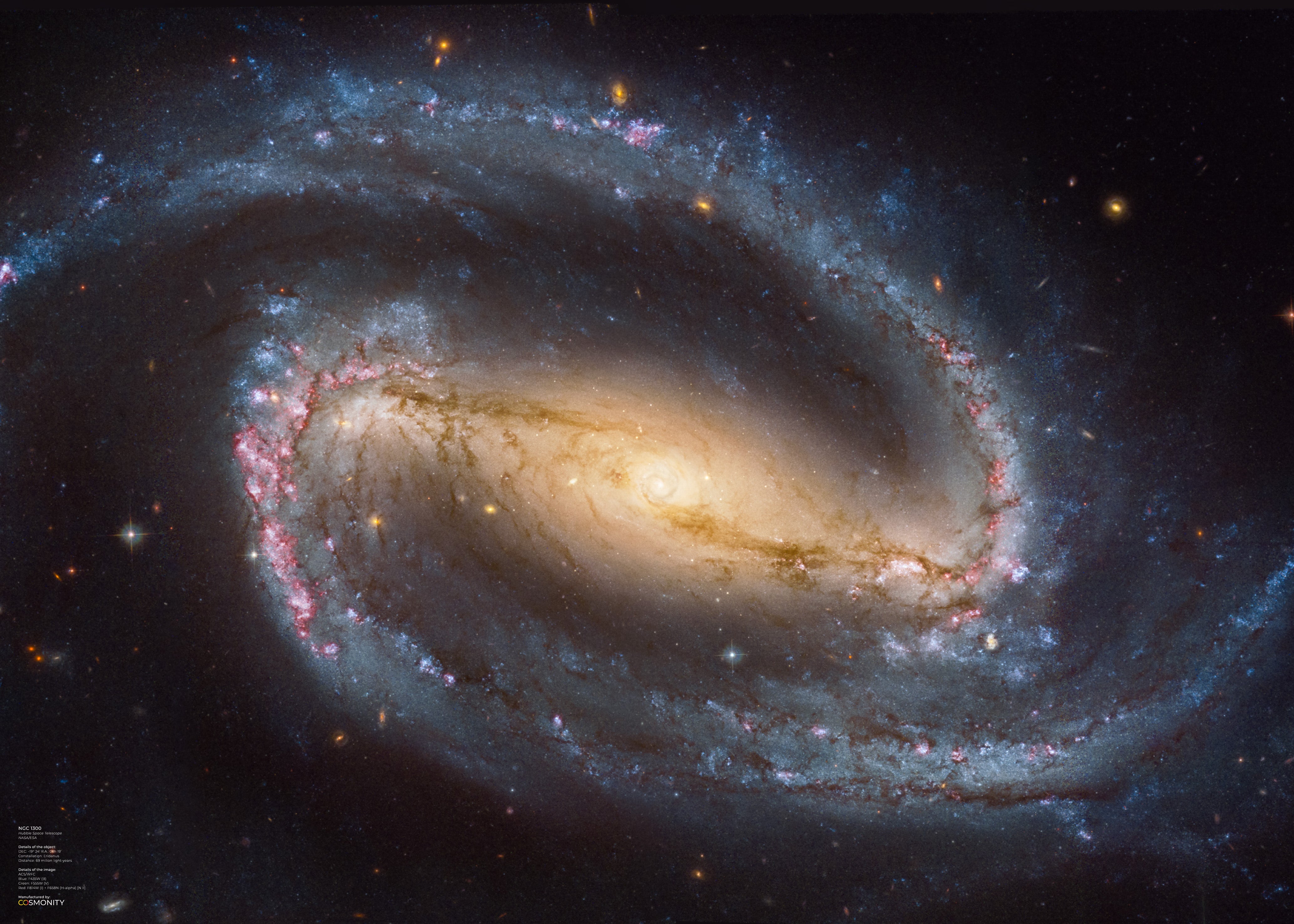 Galaktyka Spiralna - NGC 1300