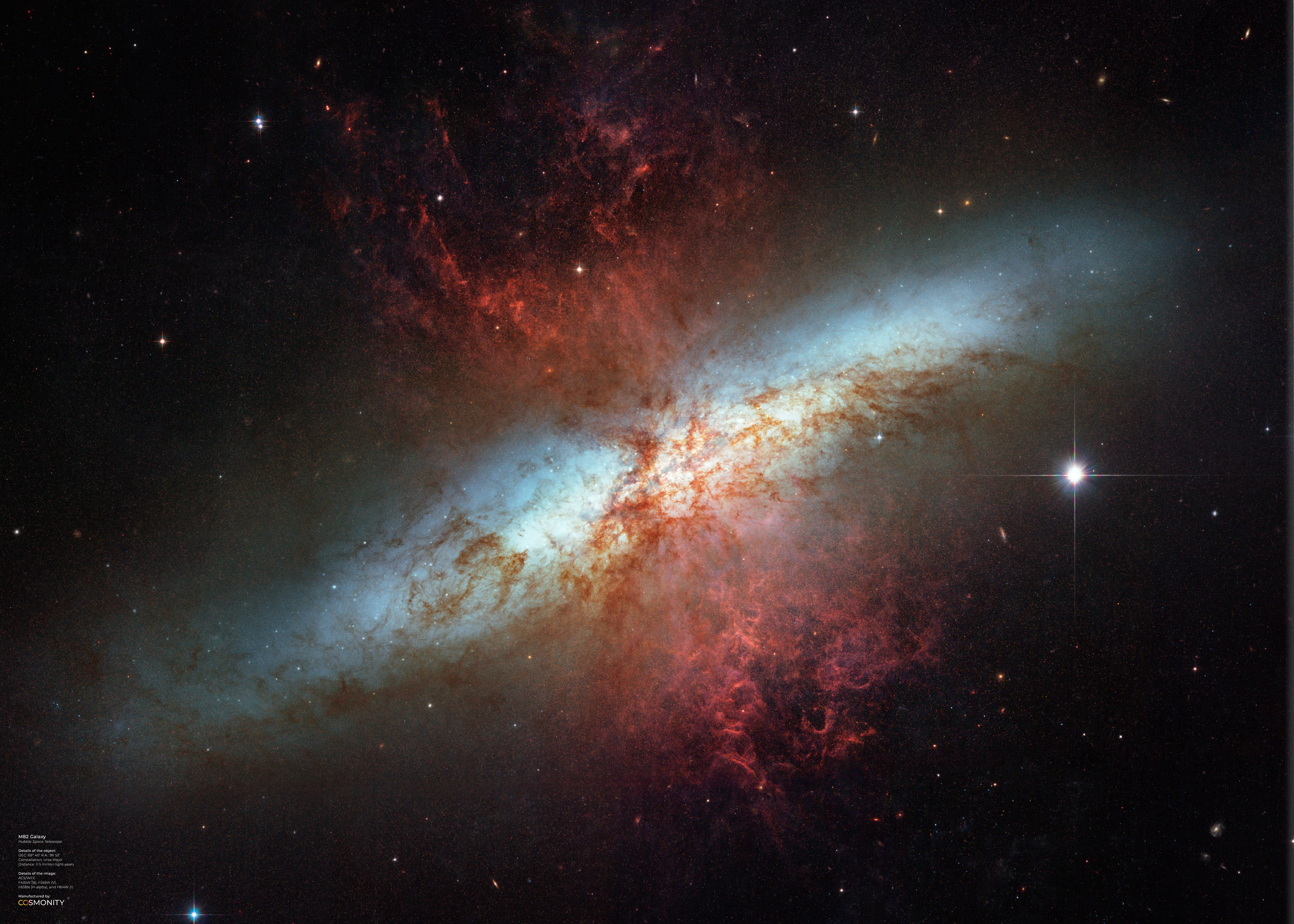 Cigar Galaxy - Messier 82