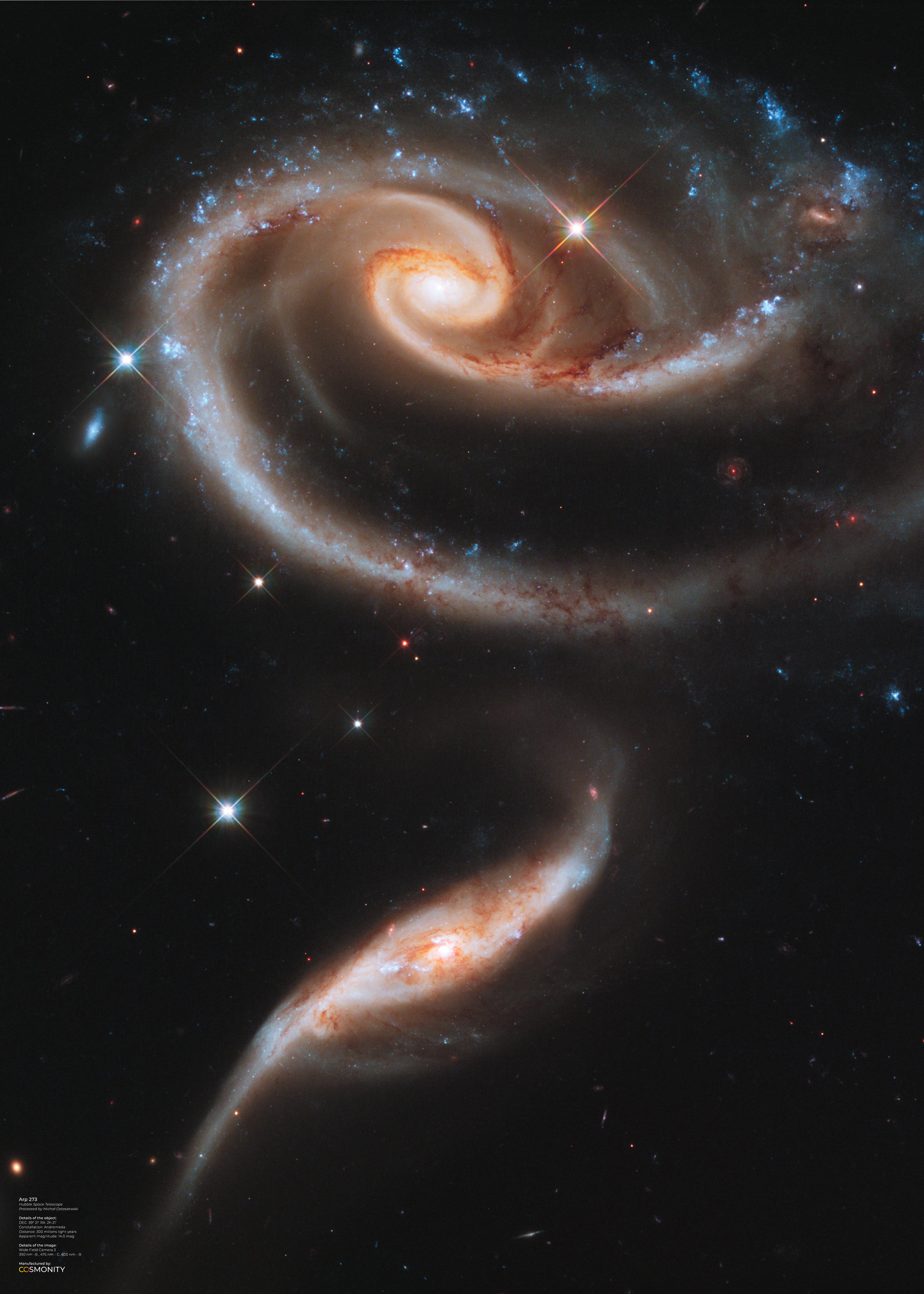 Peculiar Galaxies - Arp 273