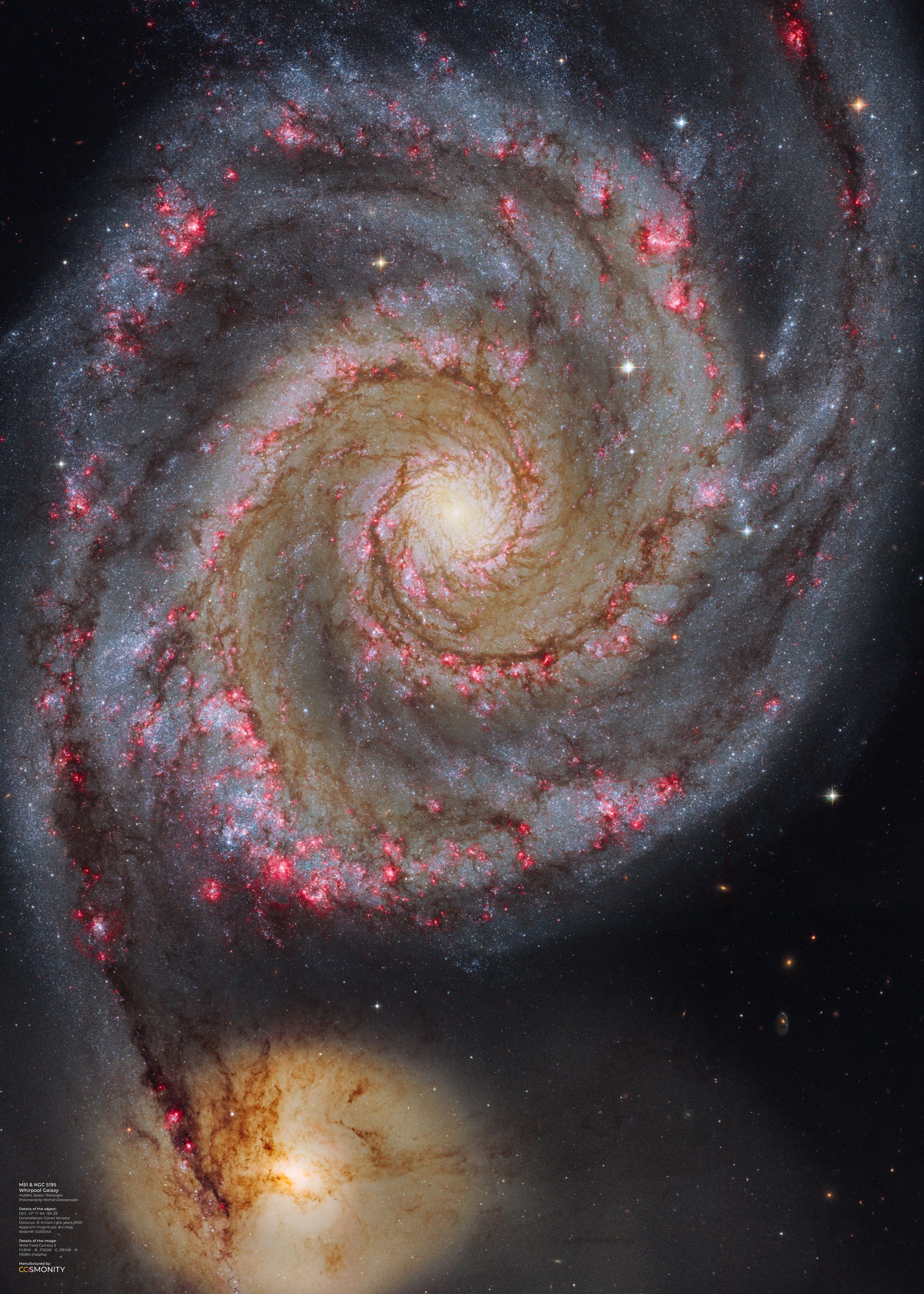 Messier 51 Whirlpool Galaxy