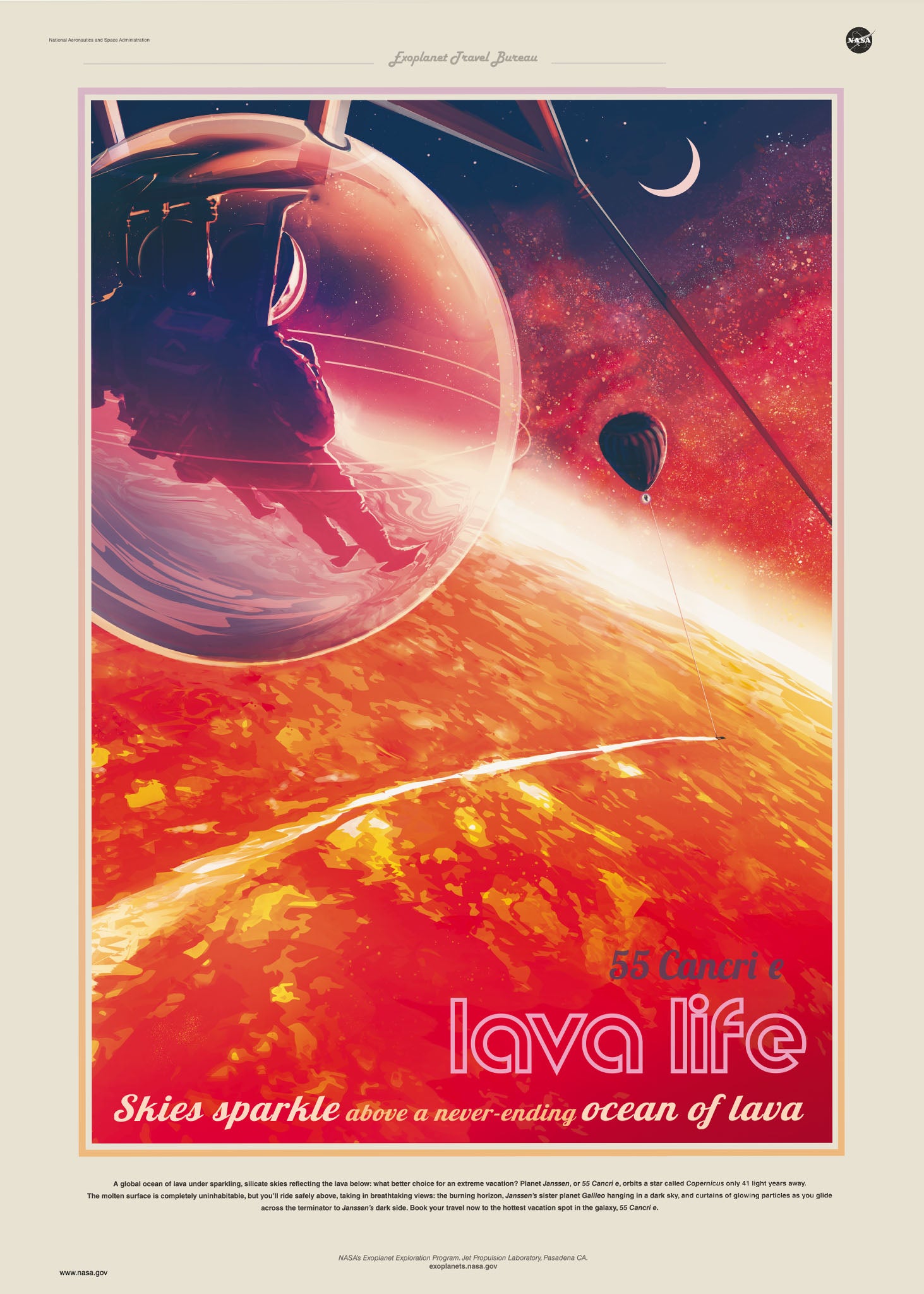 Lava Life - Visions of the Future Plakat NASA