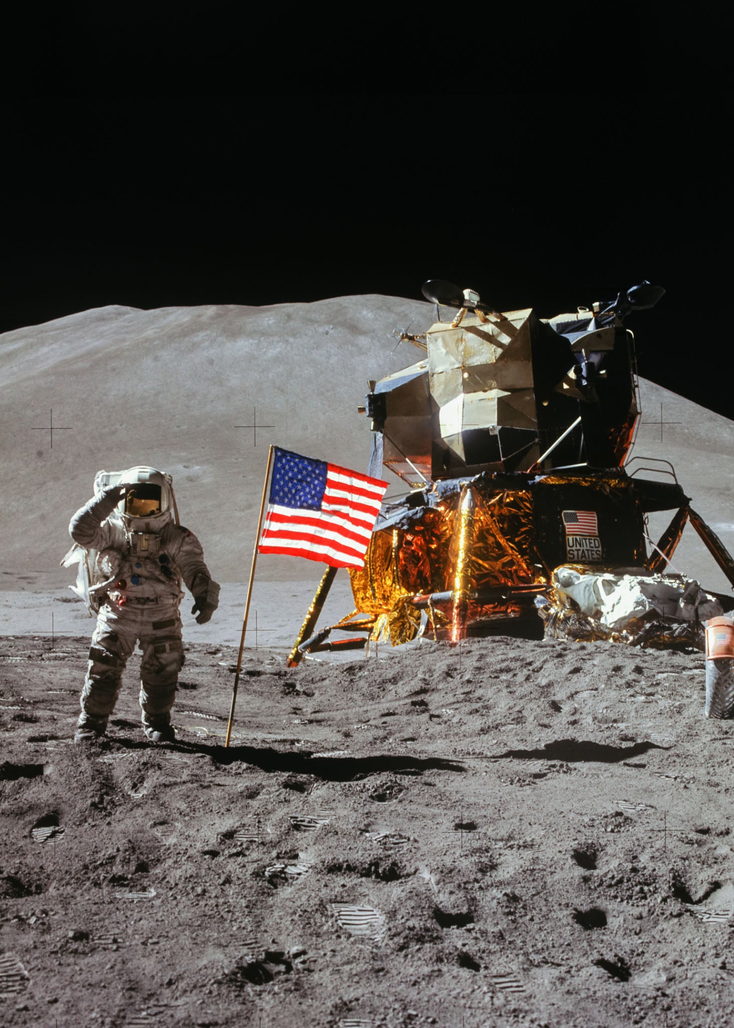 Flag on the Moon - Apollo 15