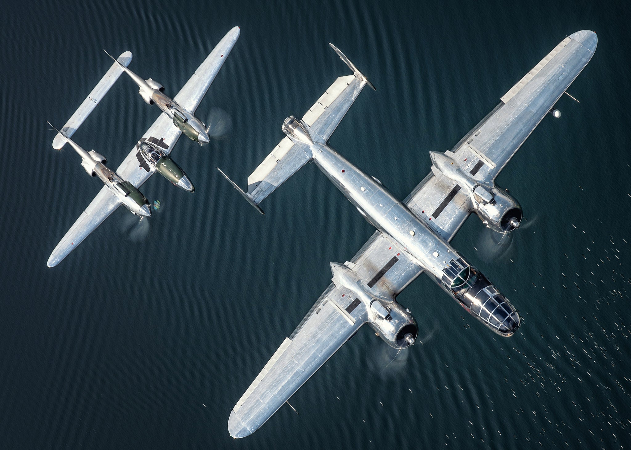 Old Boys P-38 & B-25