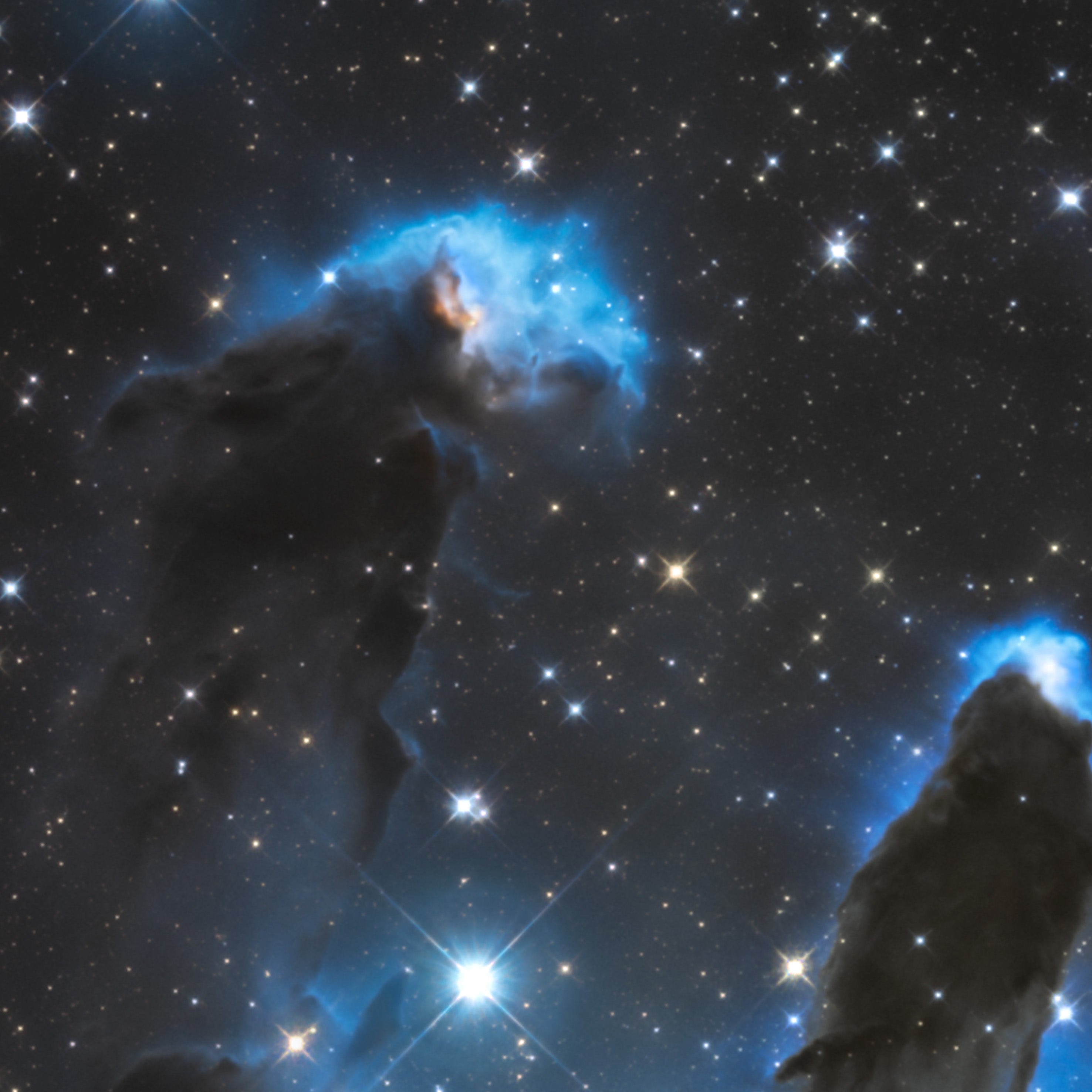 Eagle Nebula - Pillars of Creation - Infrared