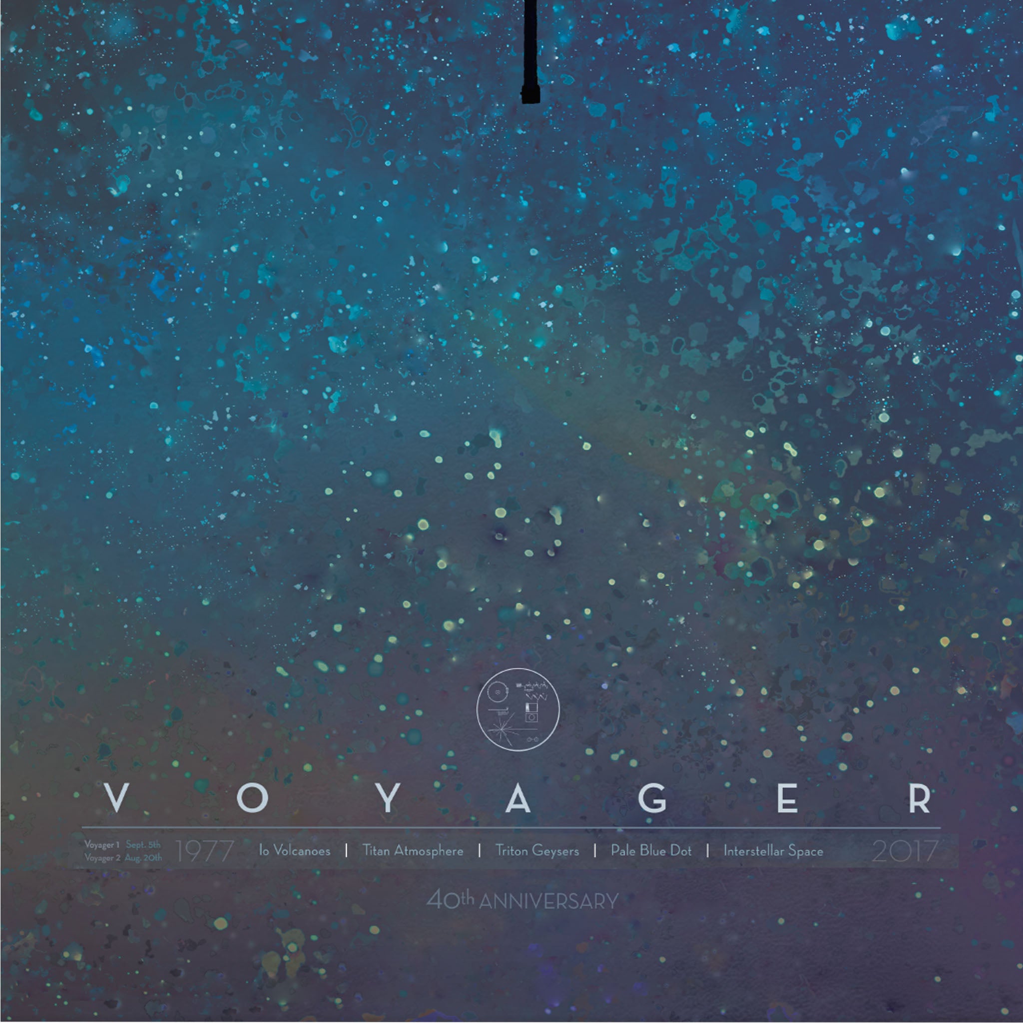 Voyager Spacecrafts - NASA Poster