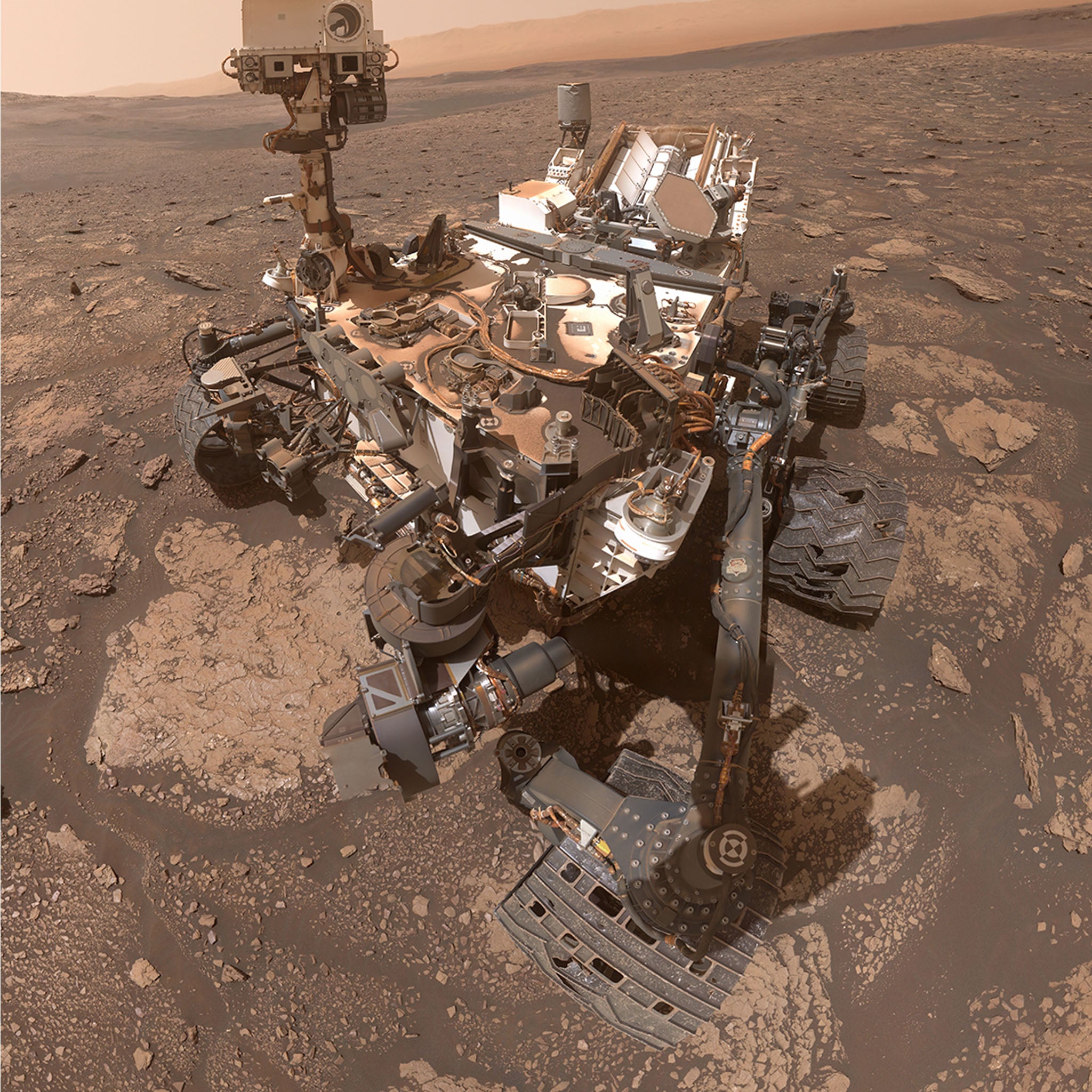 Curiosity on Mars