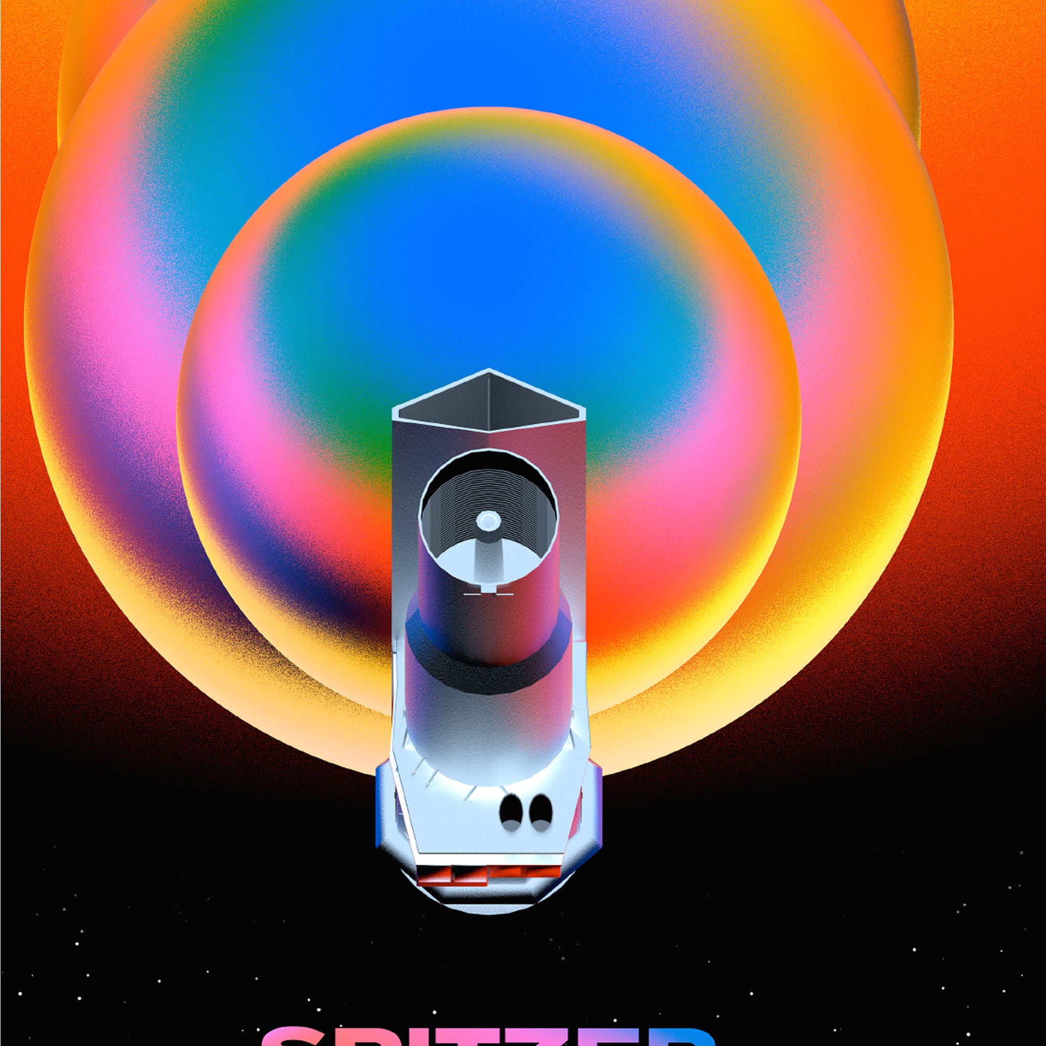 Spitzer Plakat NASA