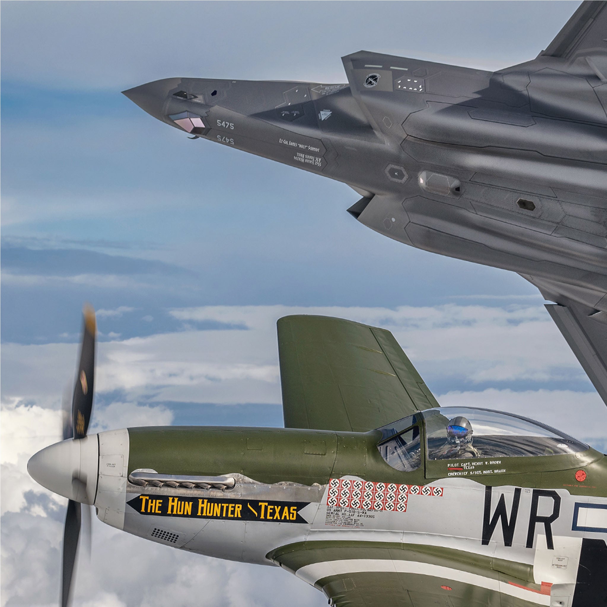 F-35 & P-51 Mustang