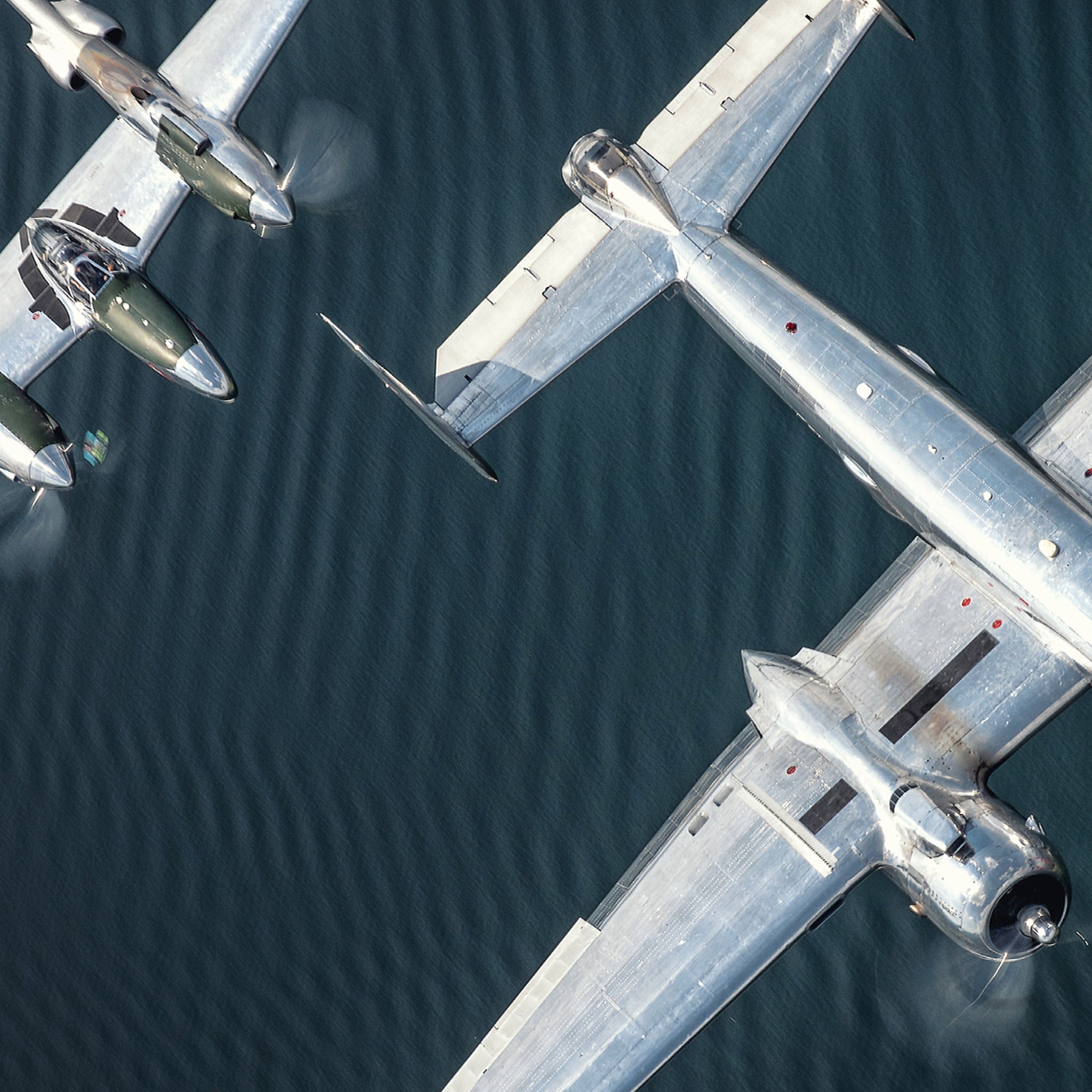 Old Boys - P-38 and B-25