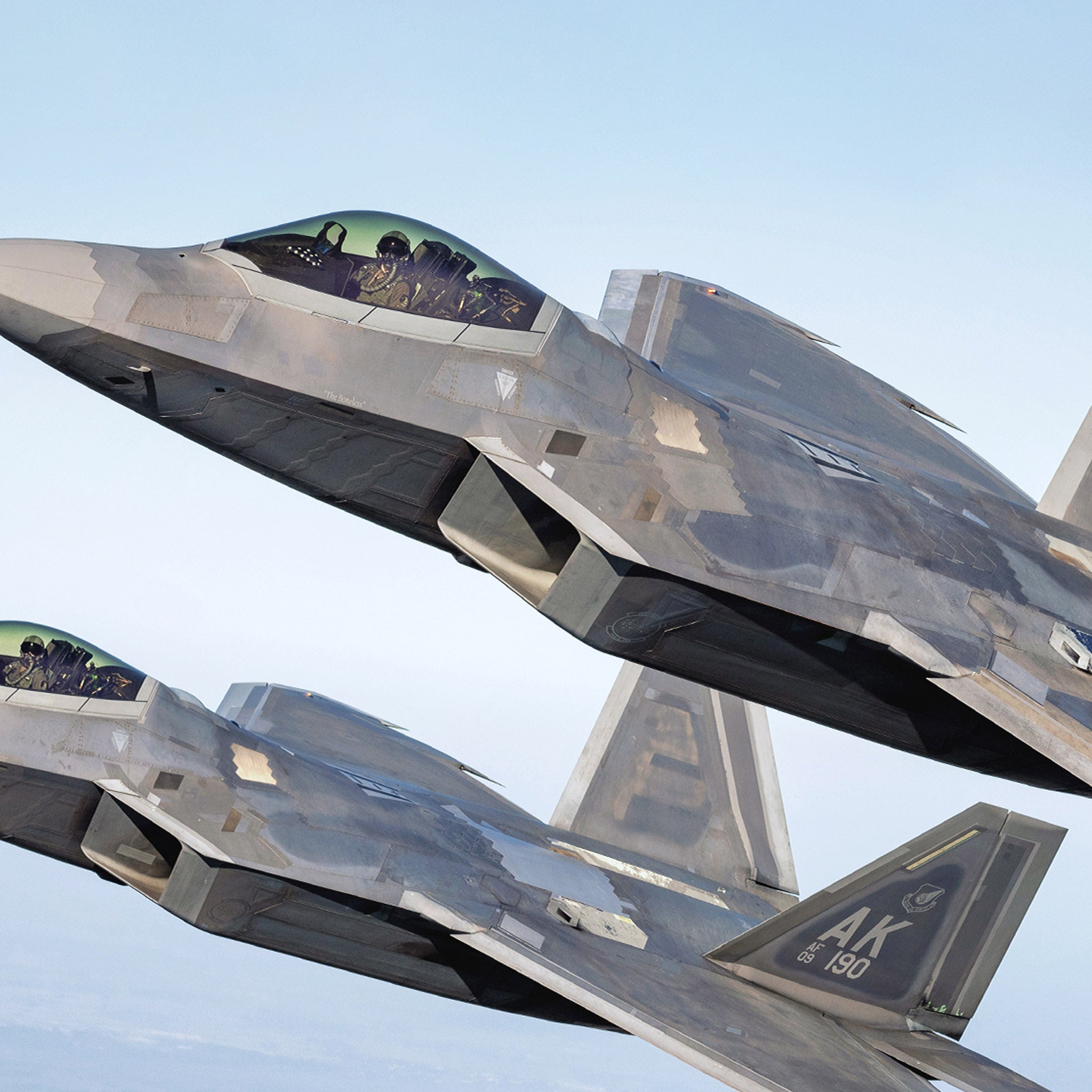 Pair of F-22 Raptor