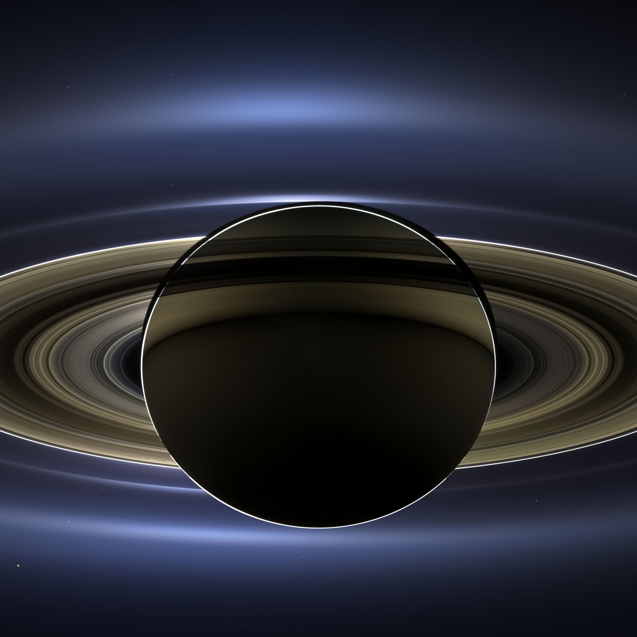 Saturn i zaćmienie
