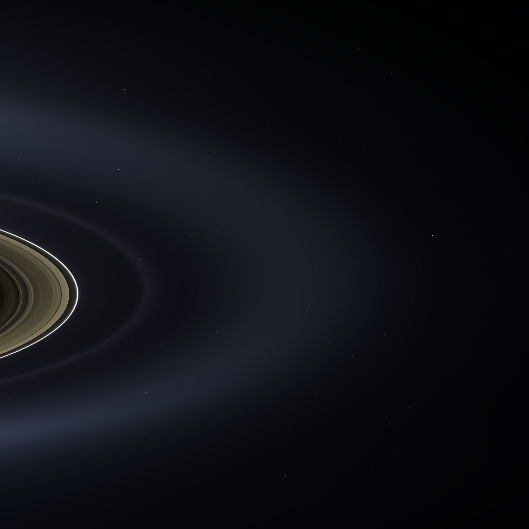 Saturn Eclipse Panorama