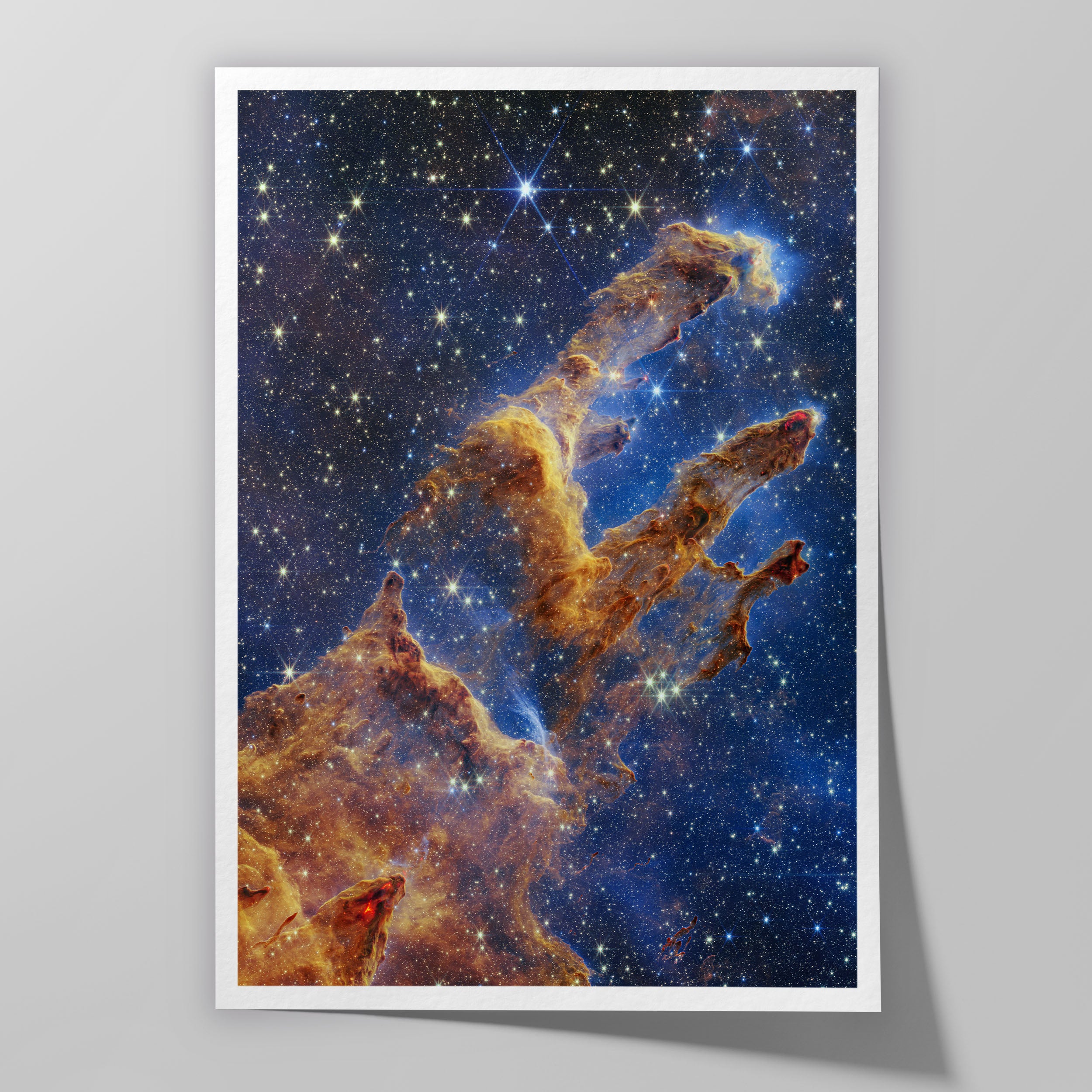 Pillars of Creation JWST