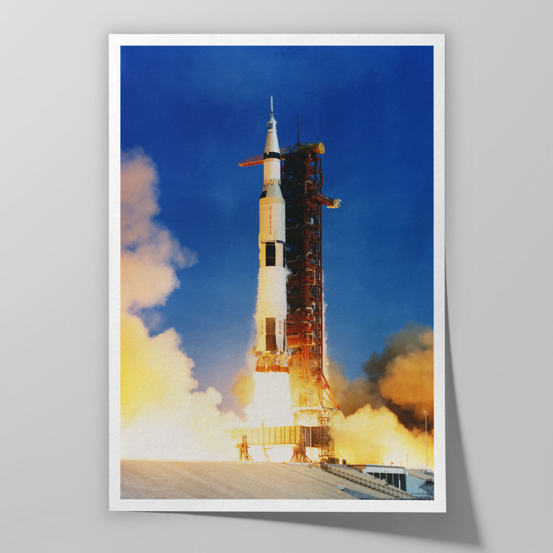 Apollo 11 Launch - Saturn V | Buy Fine Art Print - Cosmonity.com ...