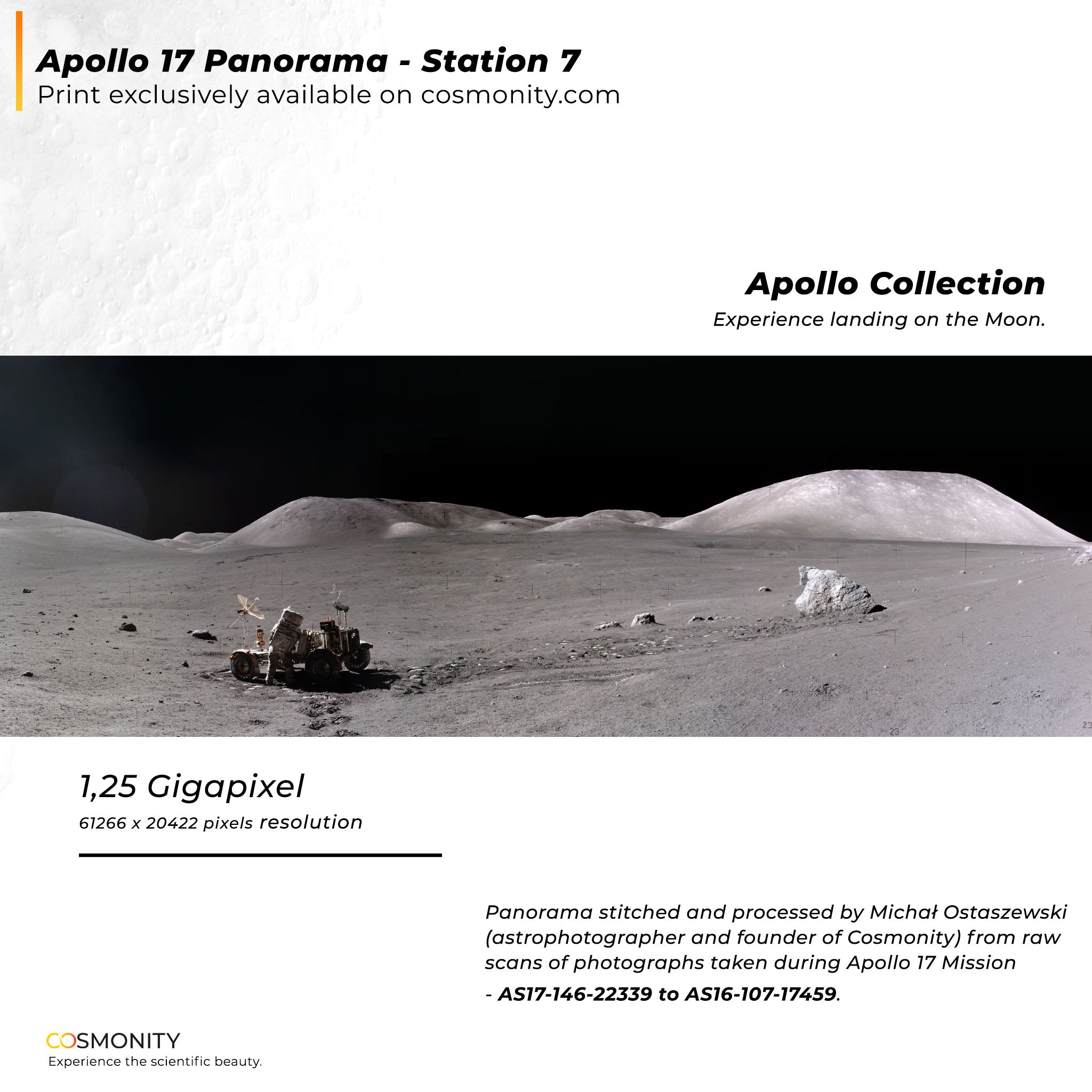 Apollo 17 Panorama - Station 7
