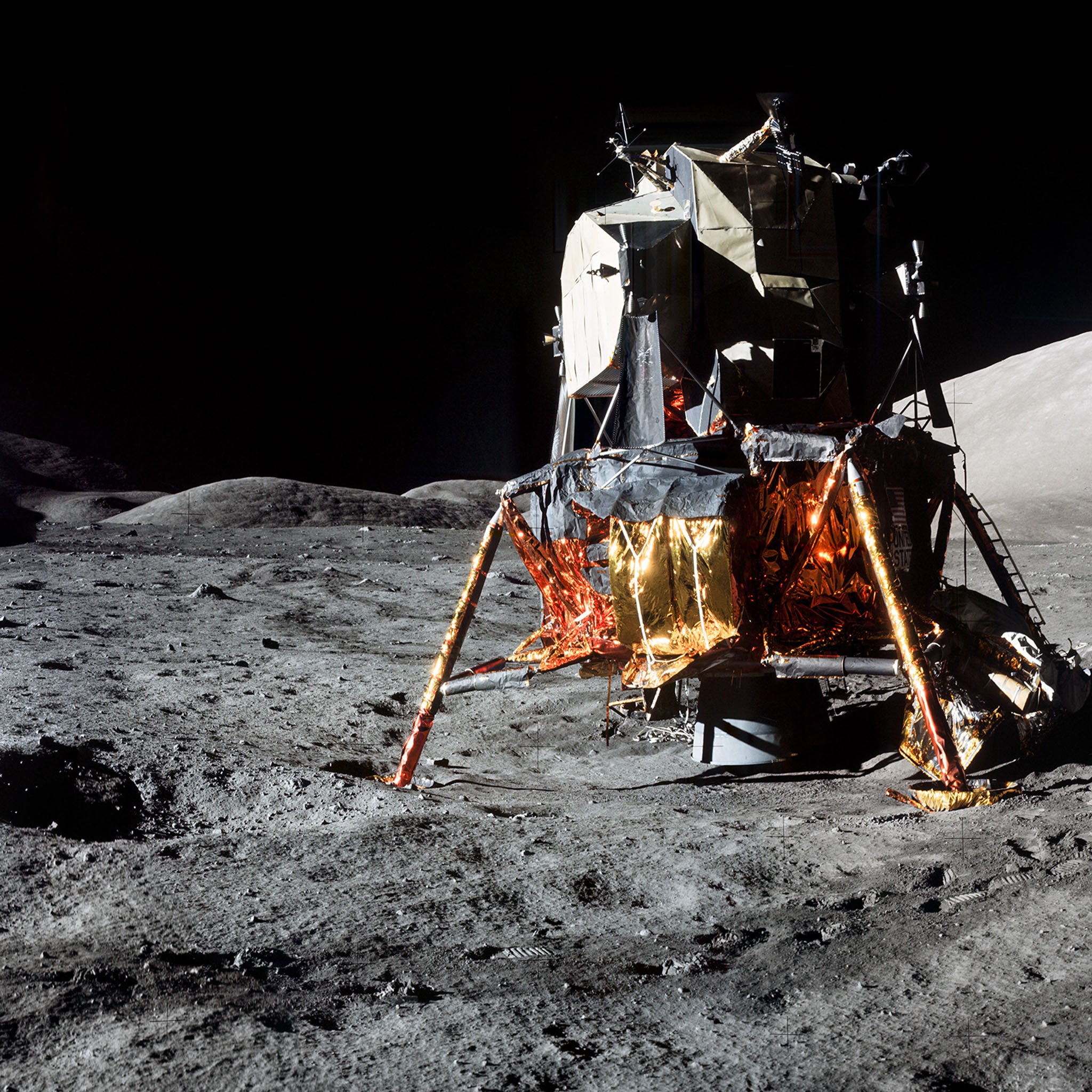 Apollo 17 in the Sun Panorama