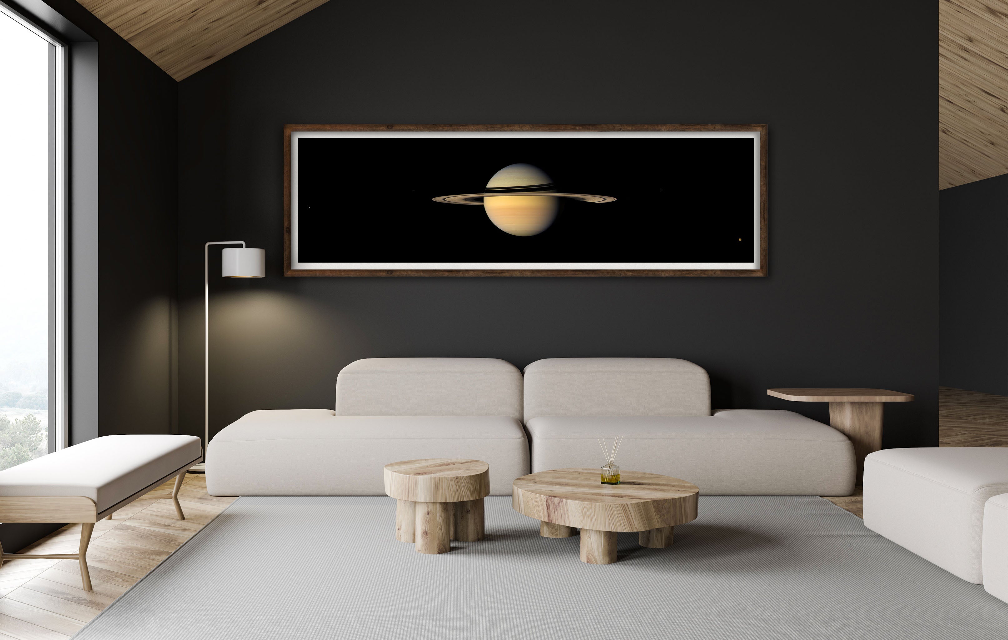 Saturn System Panorama