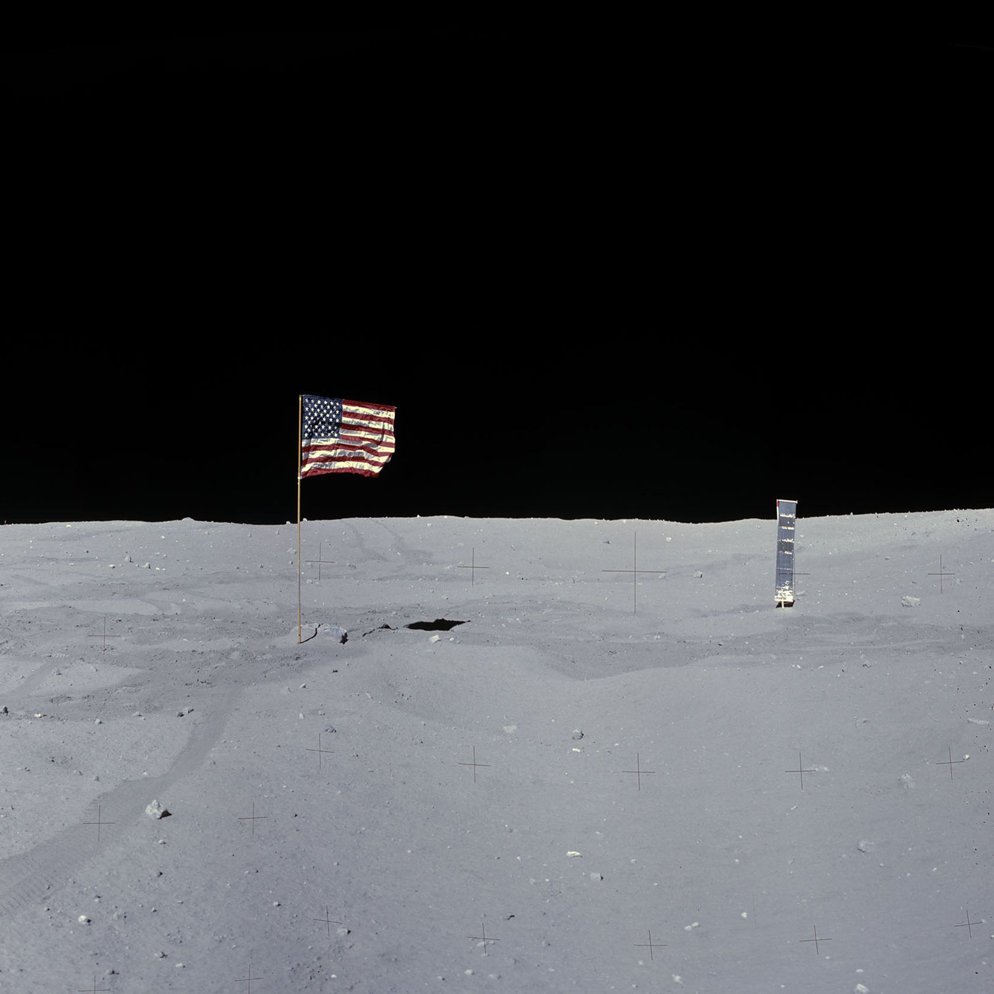 Apollo 16 Landing Site Panorama