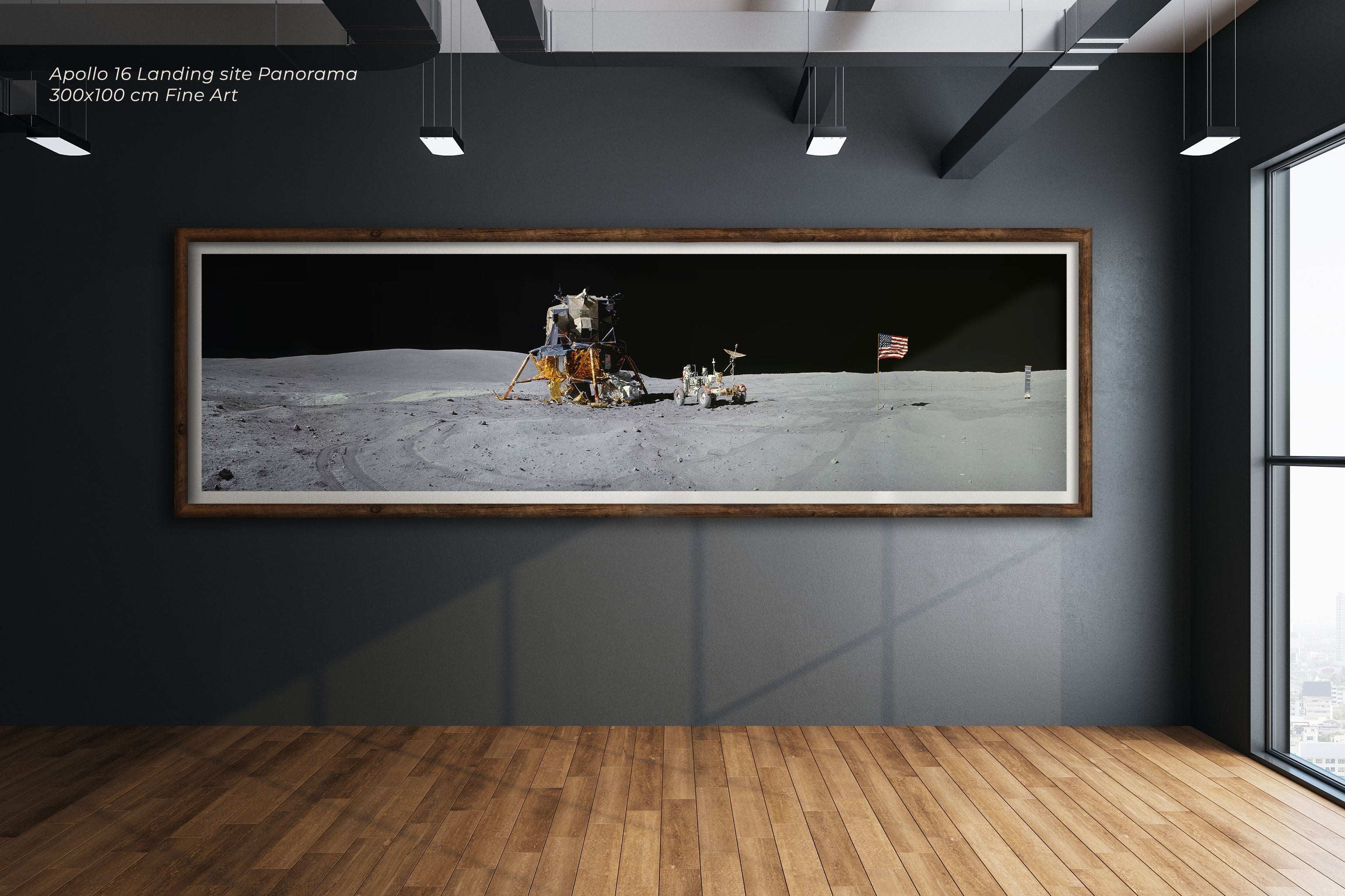 Apollo 16 Panorama 